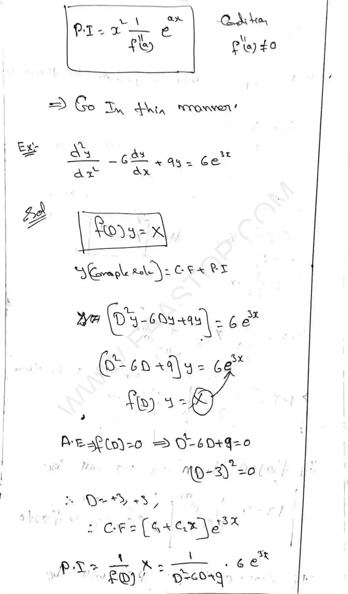 Page 20 of Higher order Differential Equations