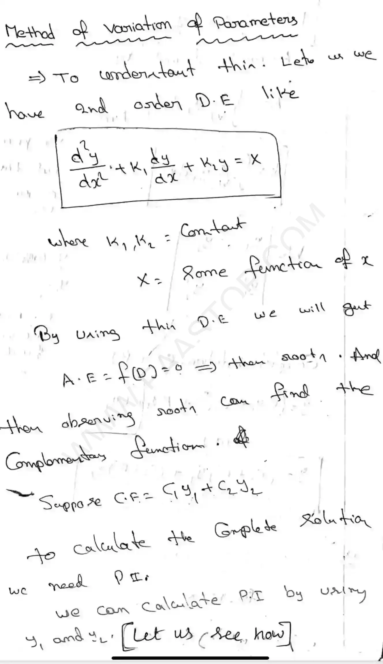 Page 38 of Higher order Differential Equations