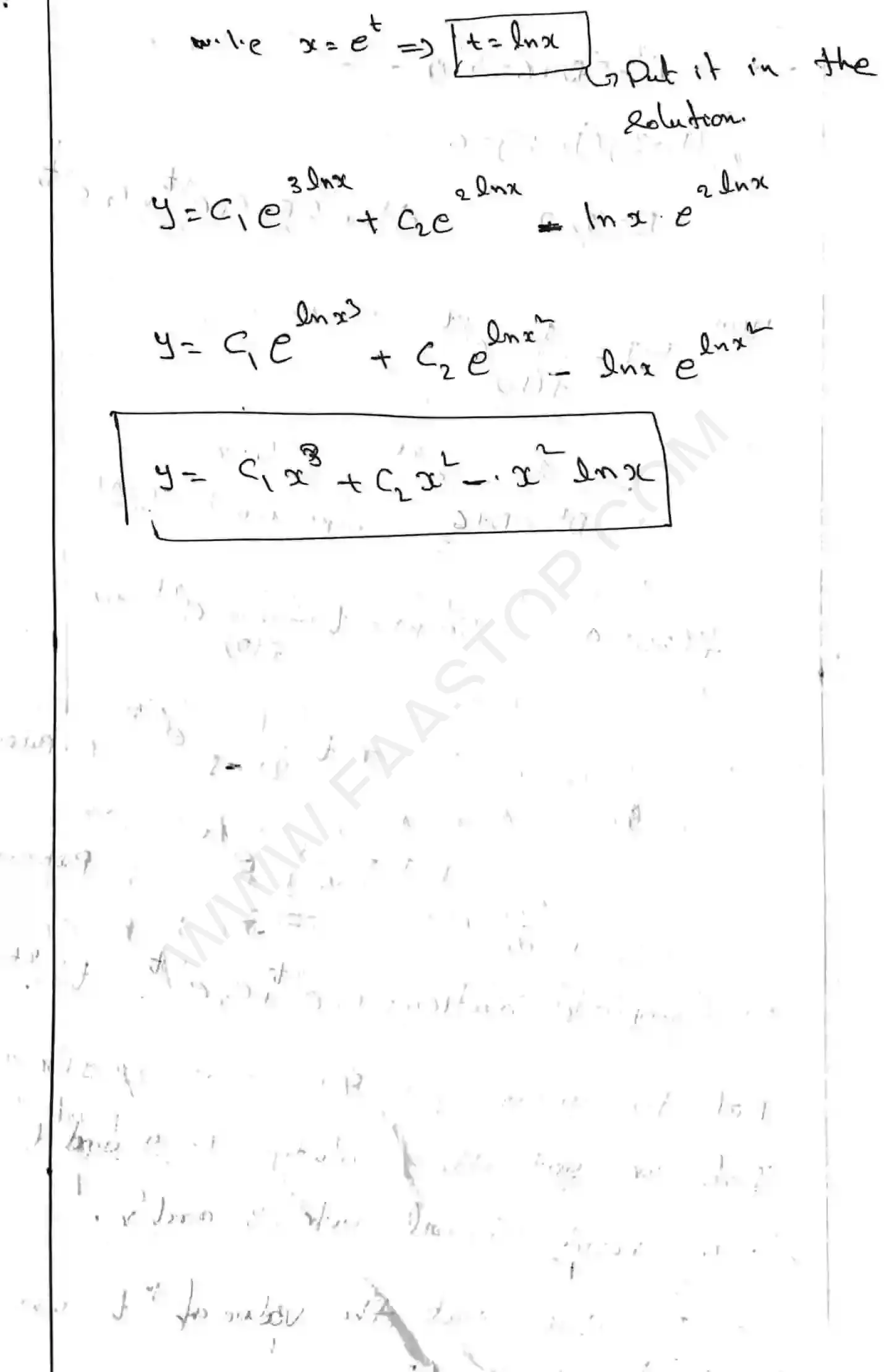 Page 52 of Higher order Differential Equations