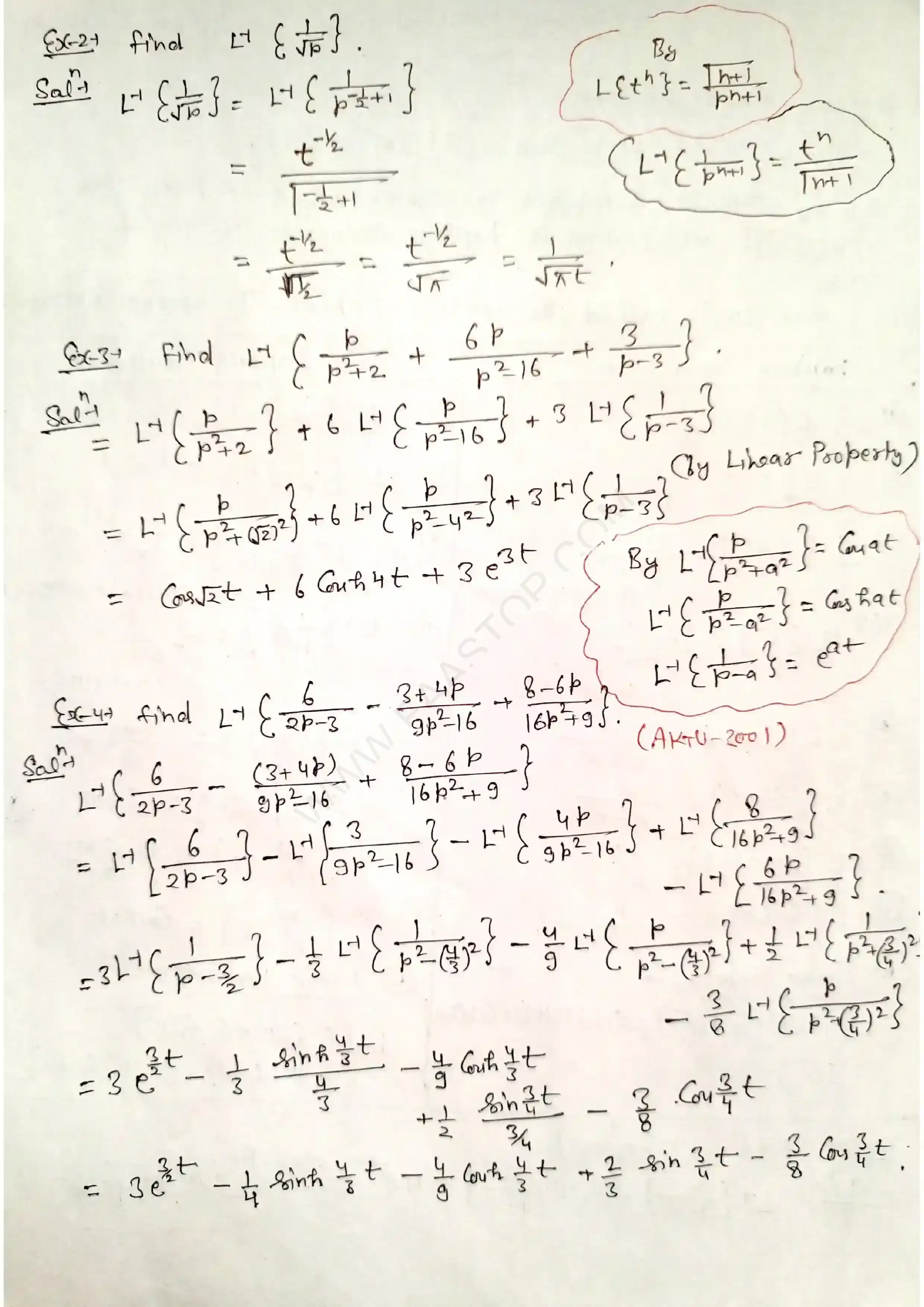 Page 2 of Inverse Laplace transform