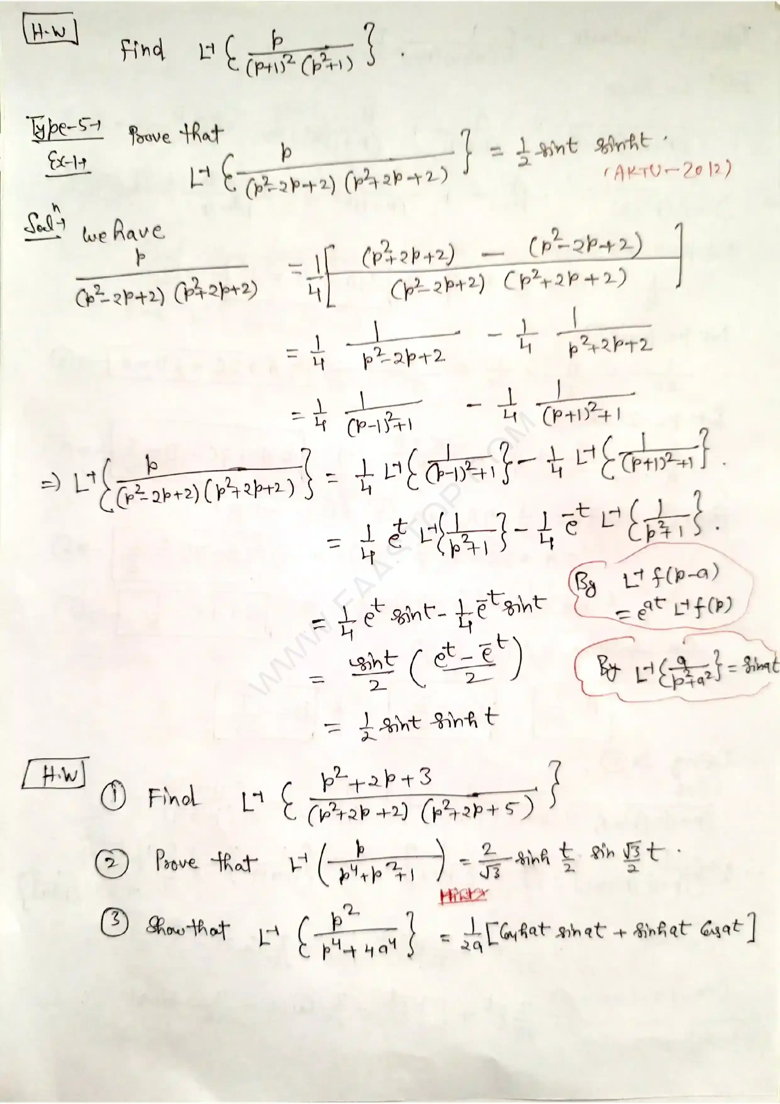 Page 19 of Inverse Laplace transform