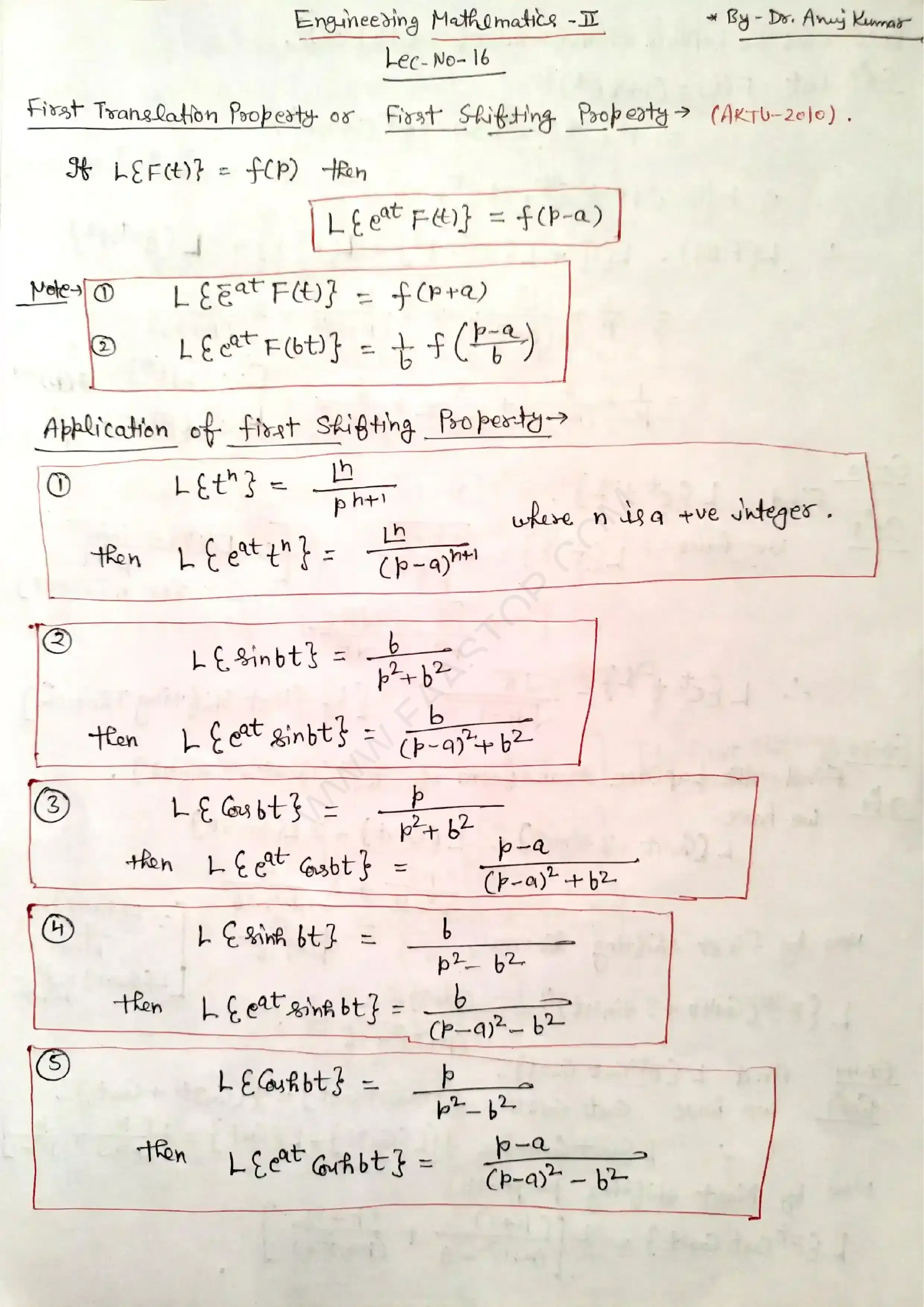 Page 15 of Laplace Transform