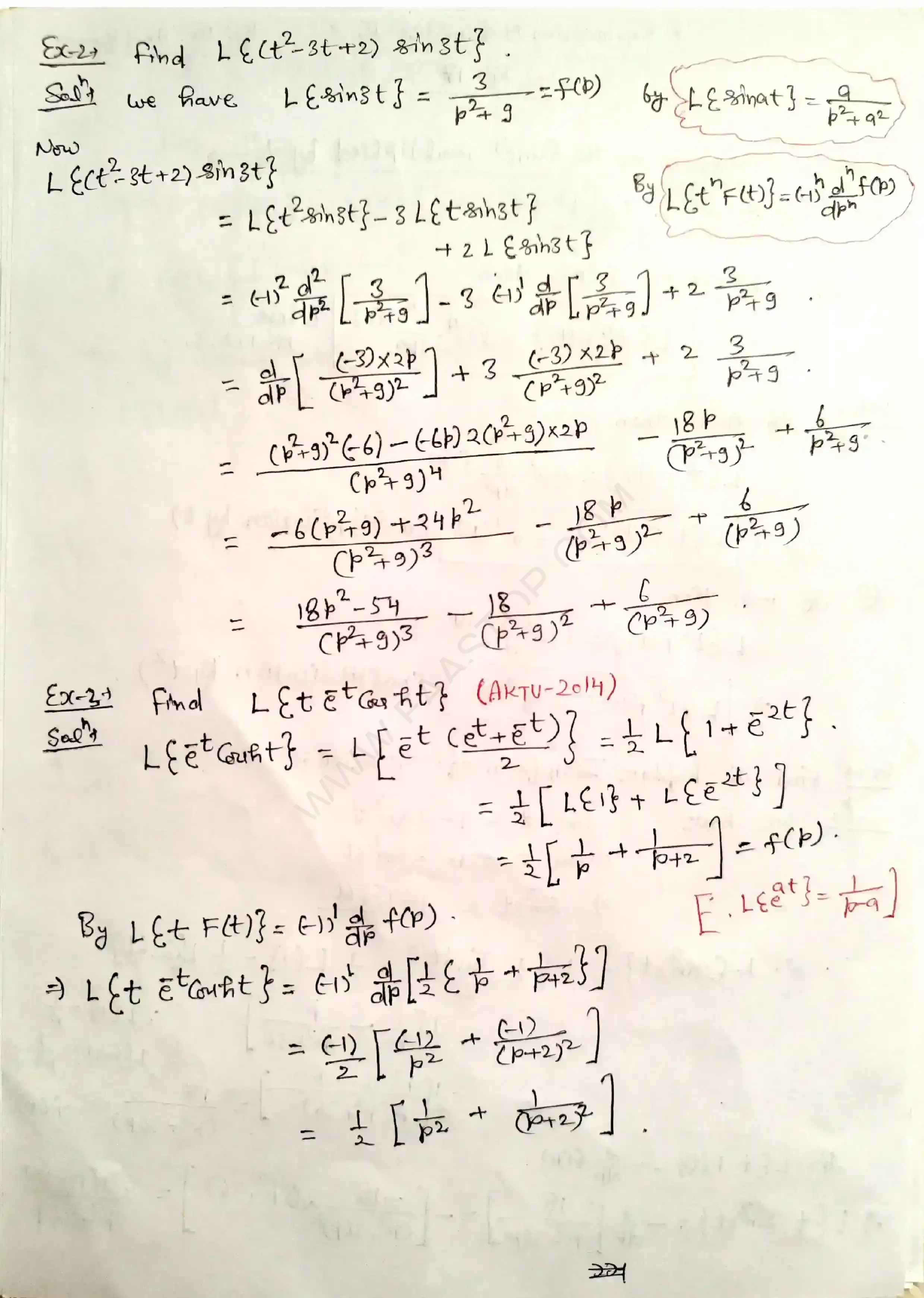 Page 24 of Laplace Transform
