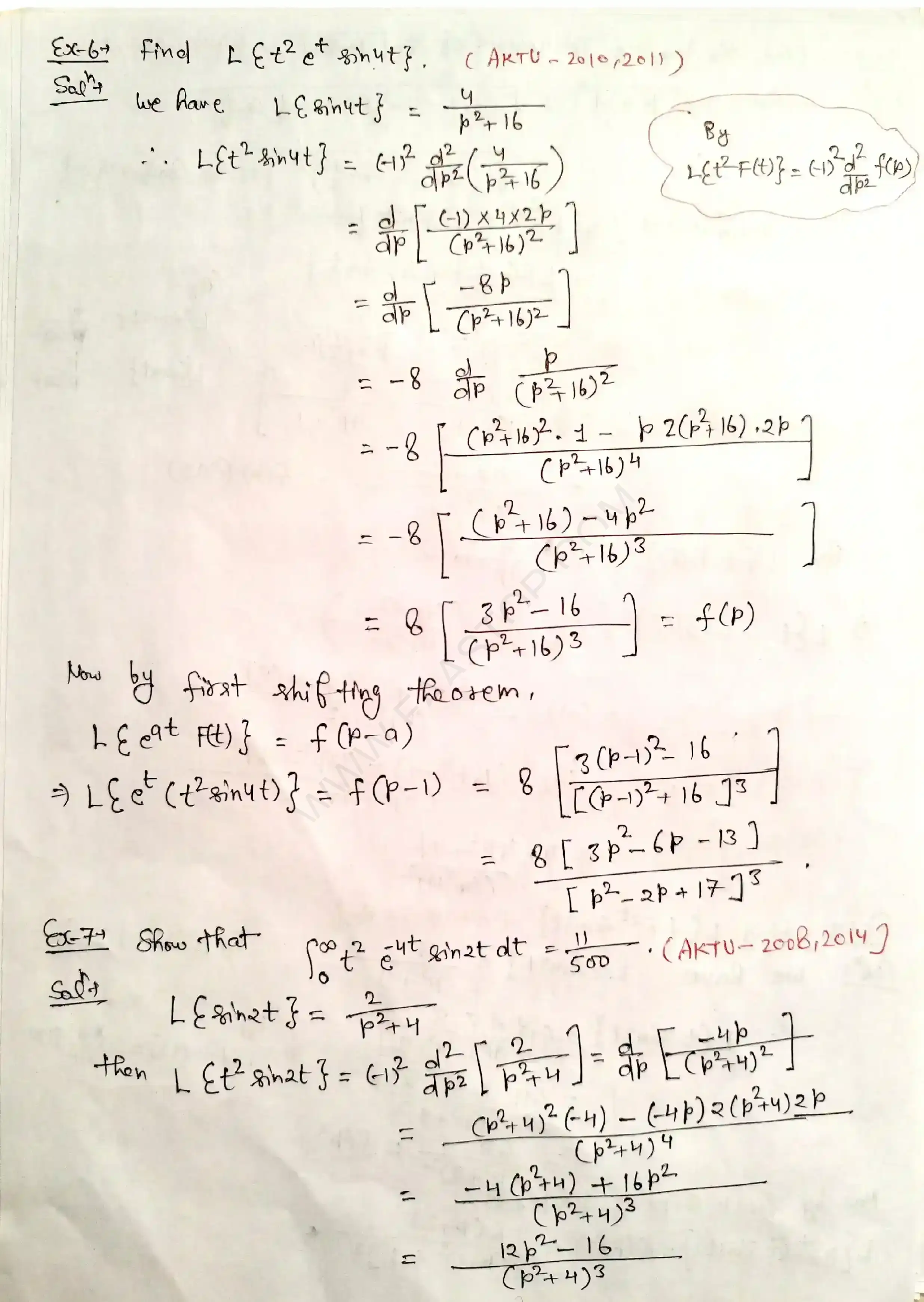 Page 26 of Laplace Transform