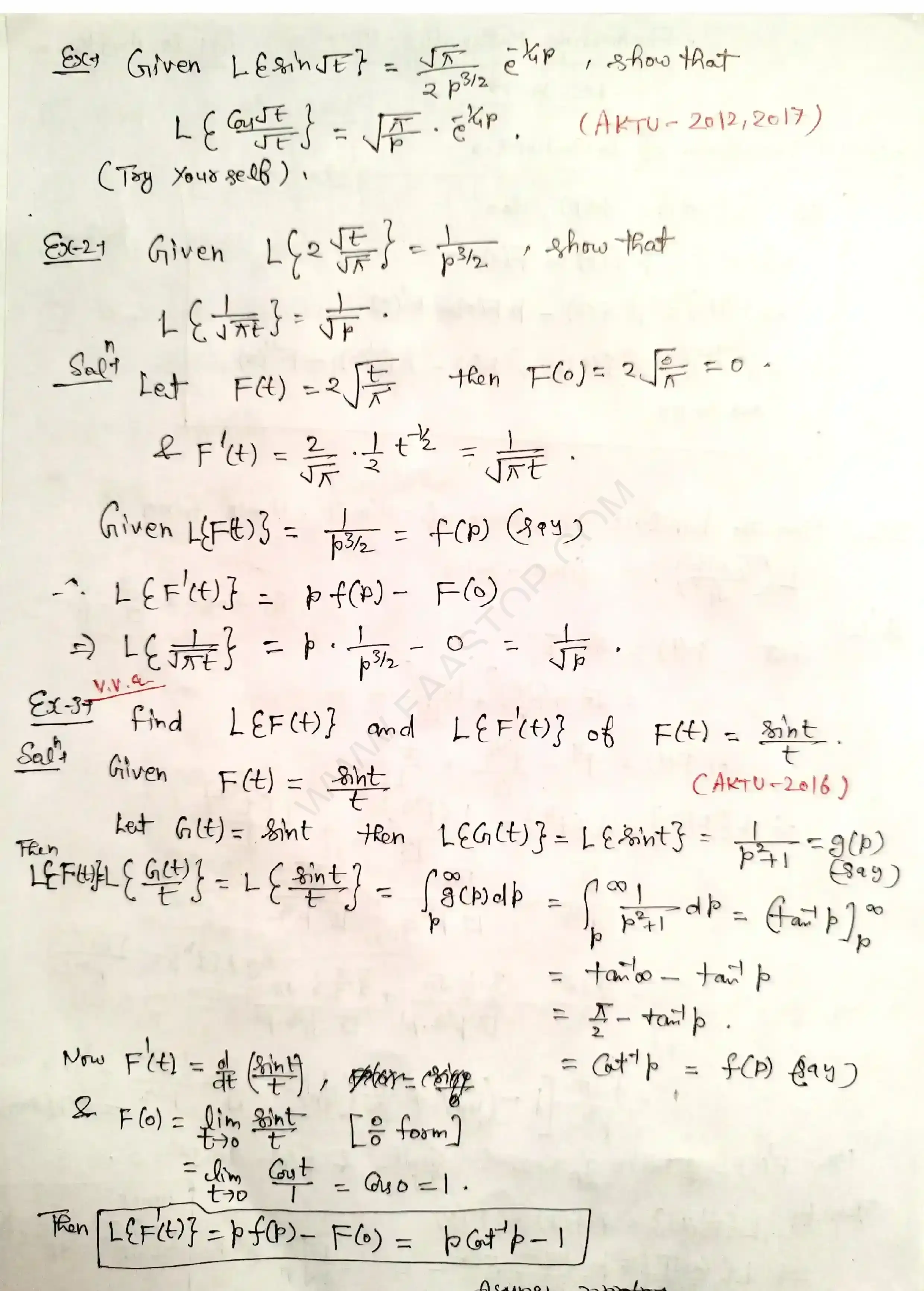 Page 33 of Laplace Transform