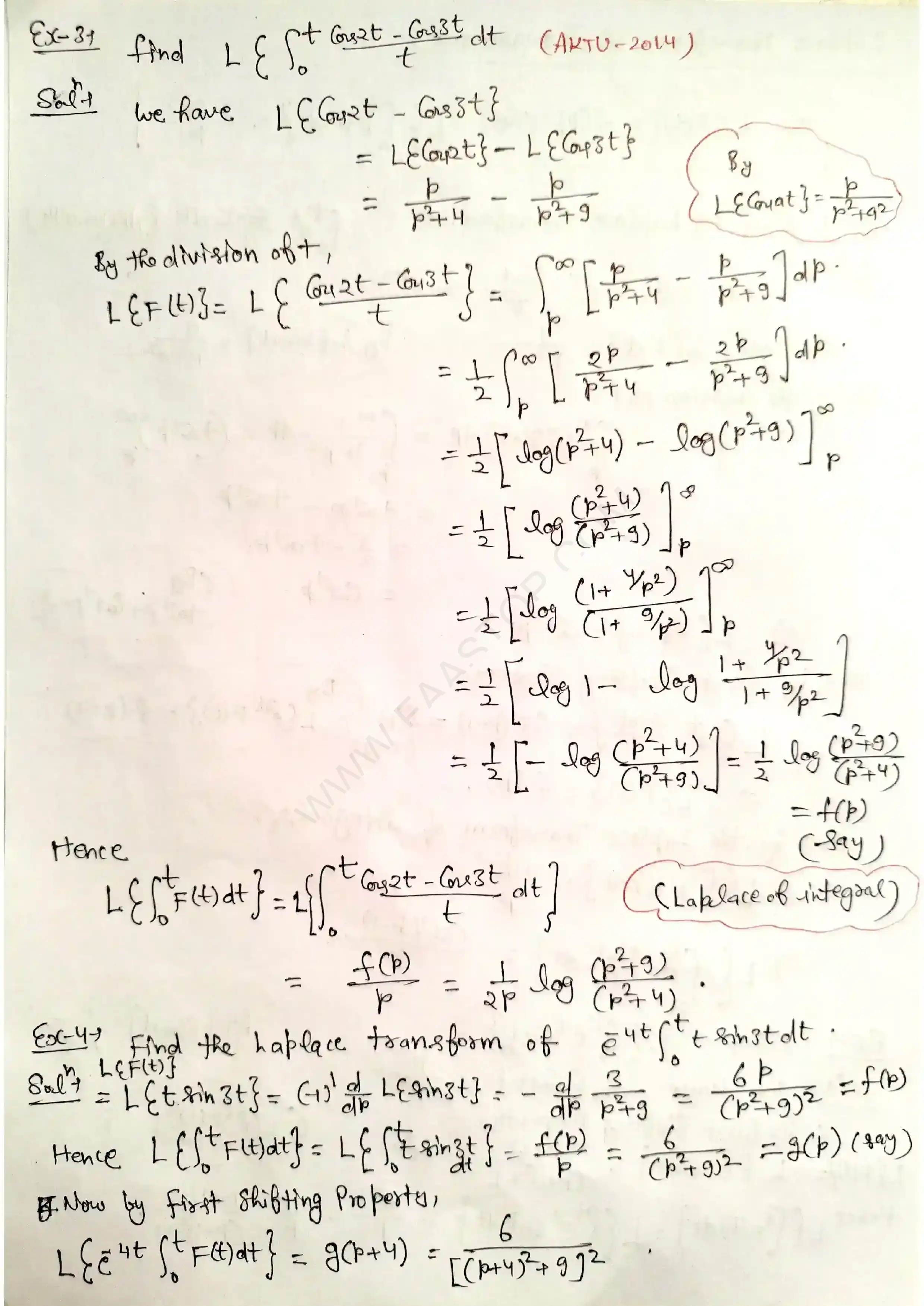 Page 36 of Laplace Transform