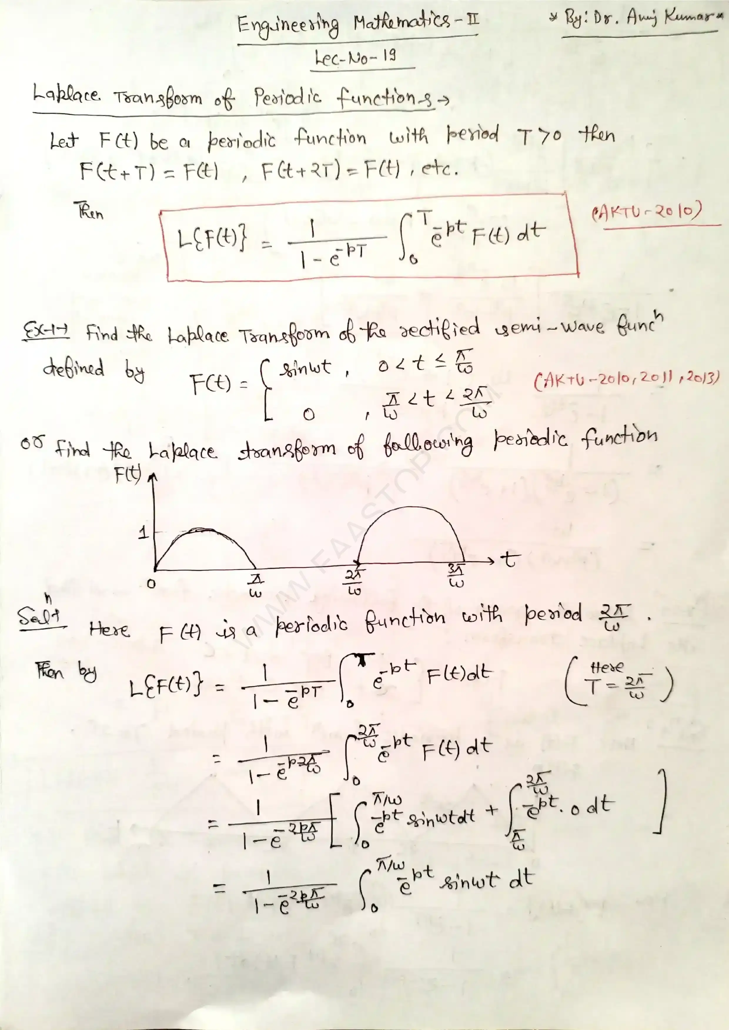 Page 39 of Laplace Transform