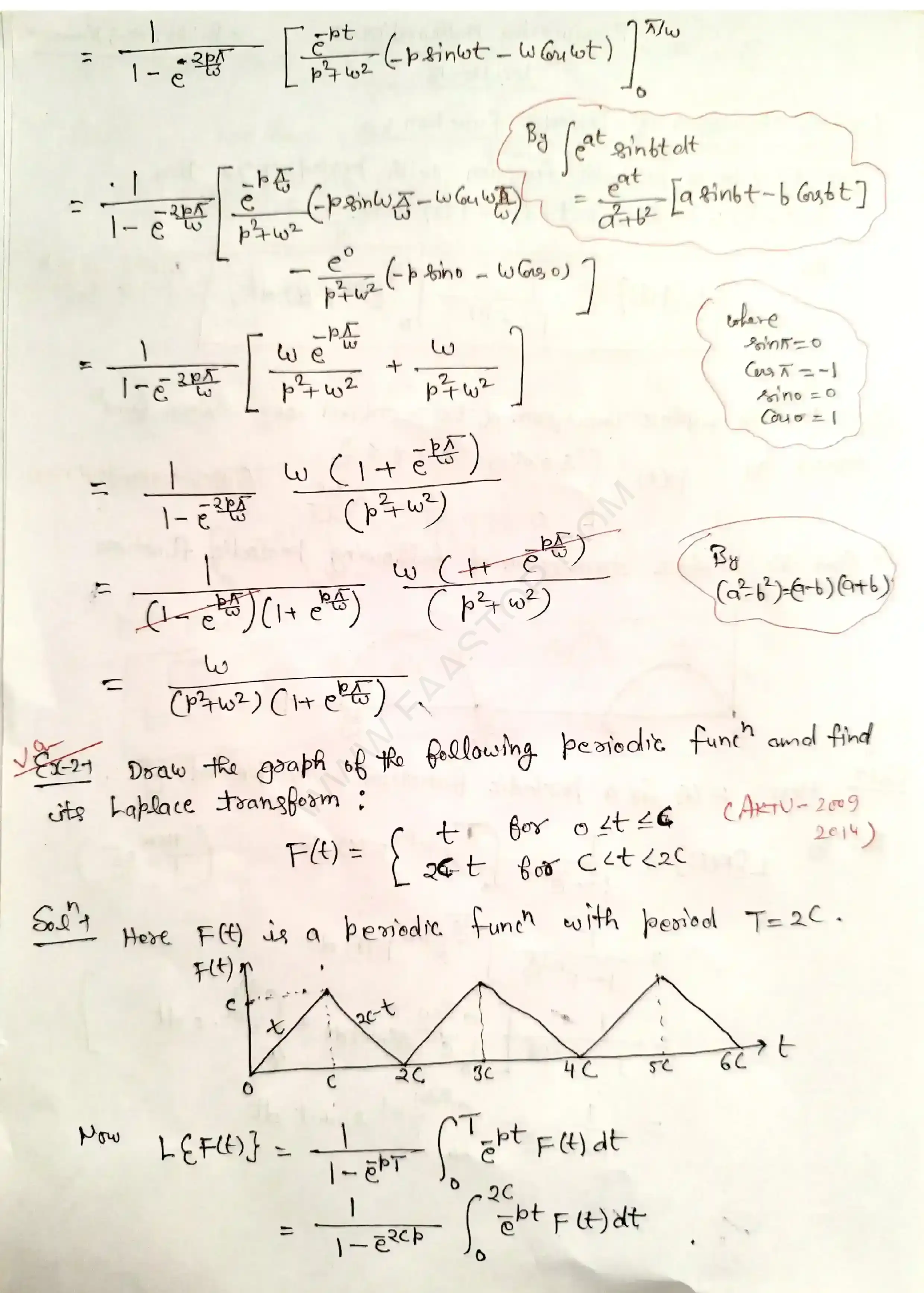 Page 40 of Laplace Transform