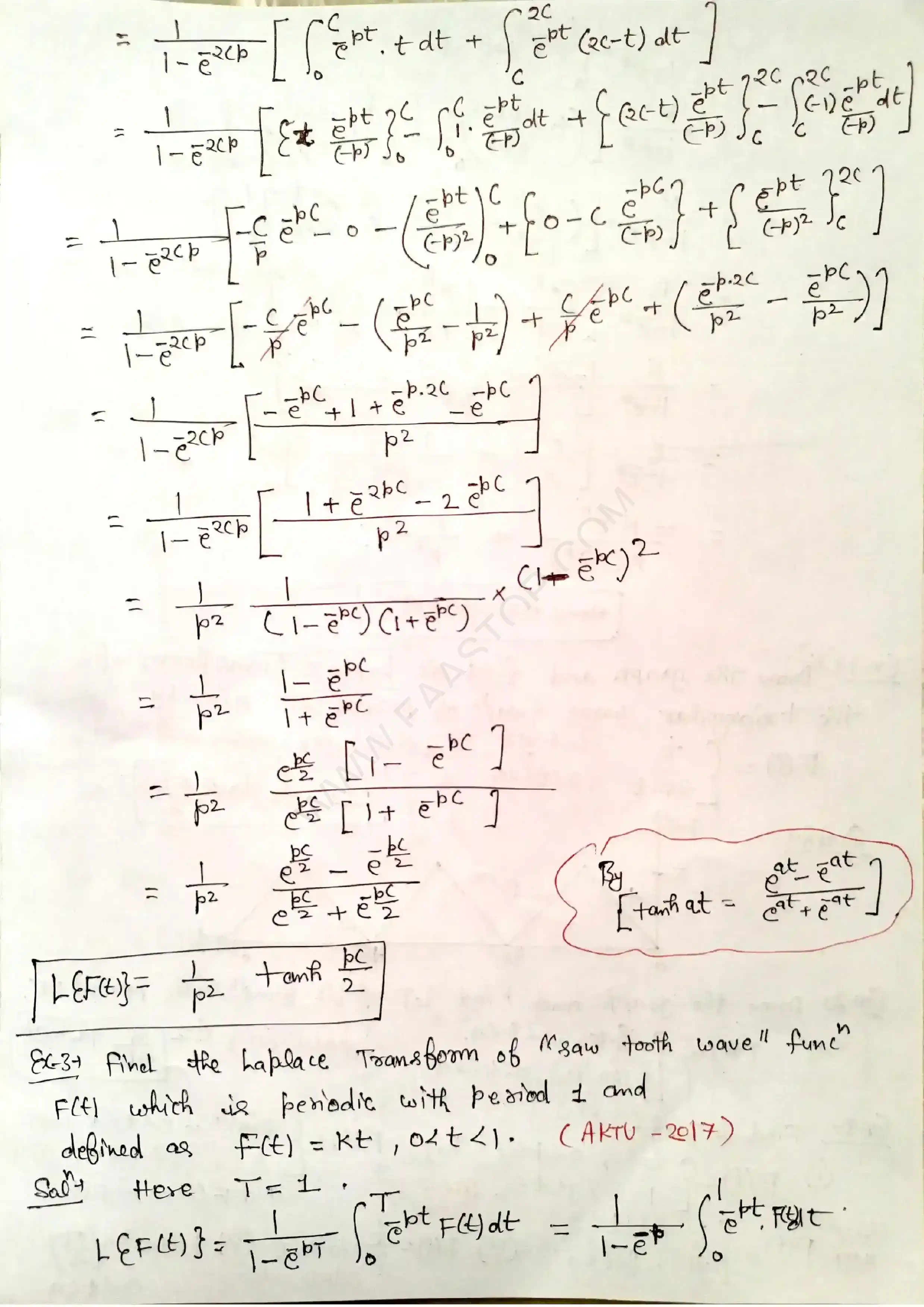 Page 41 of Laplace Transform