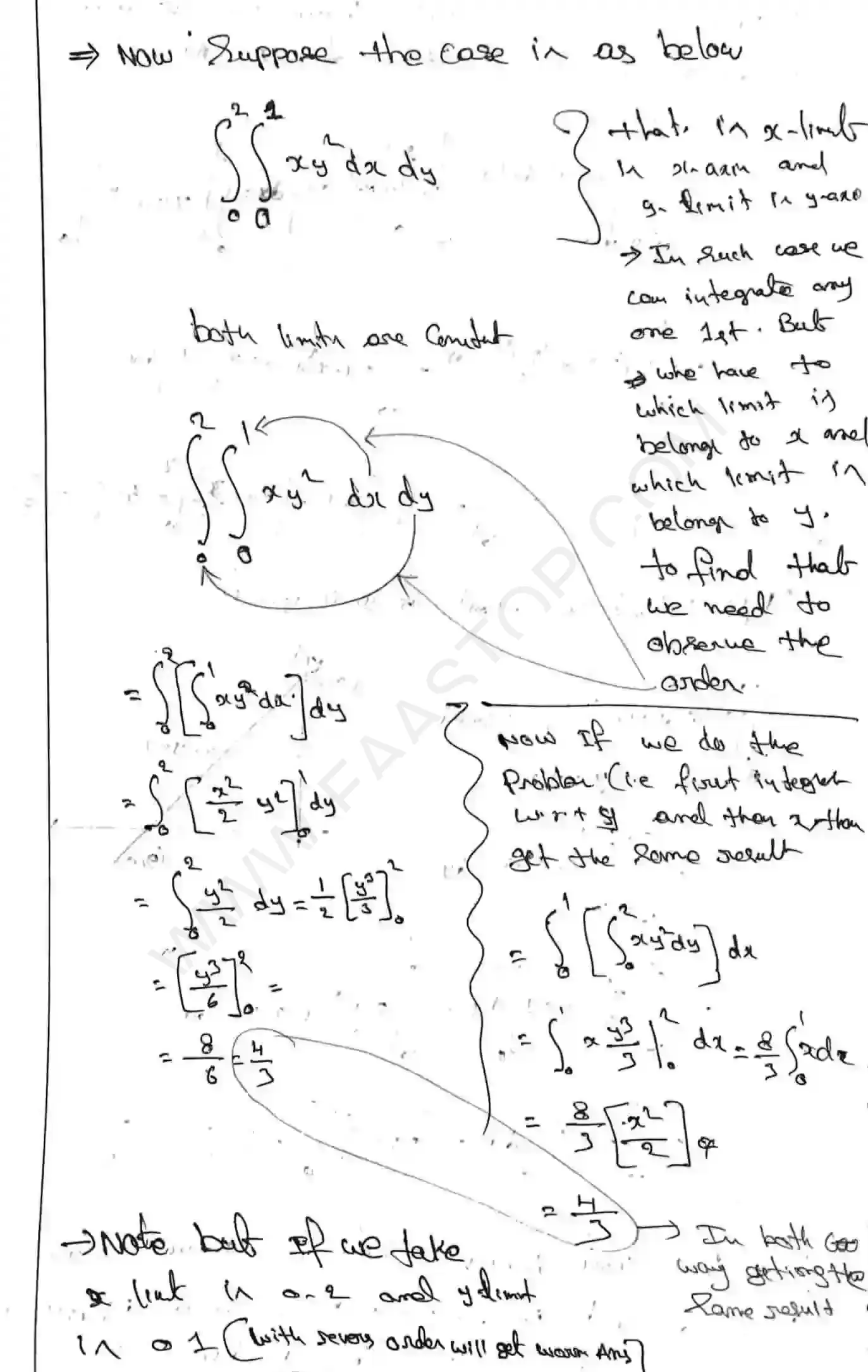 Page 4 of Multiple Integrals