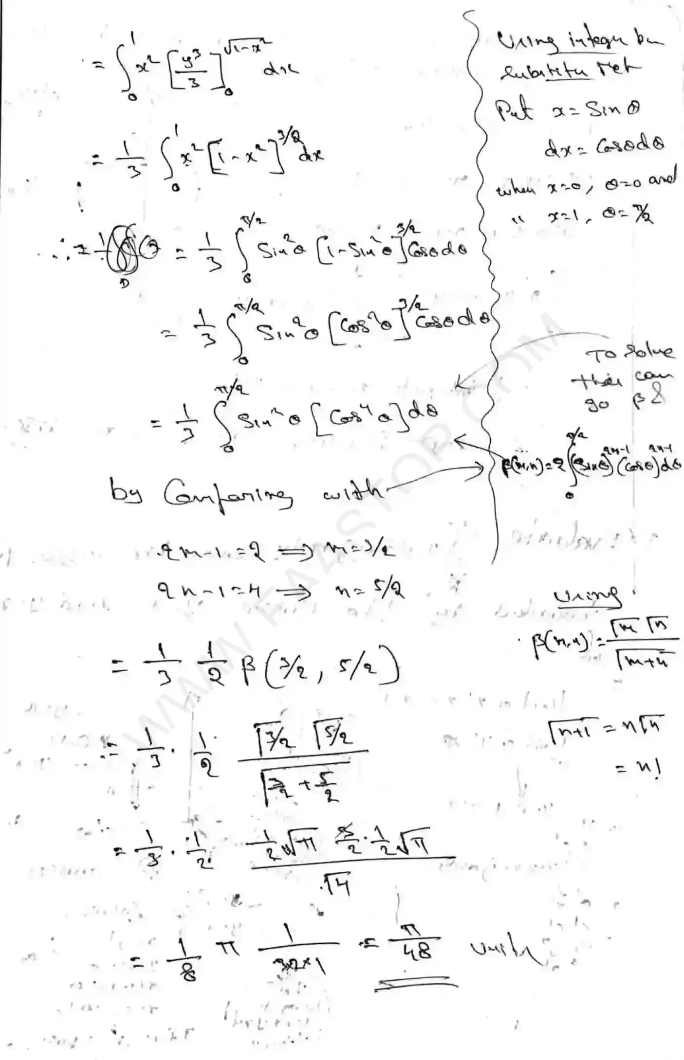 Page 7 of Multiple Integrals