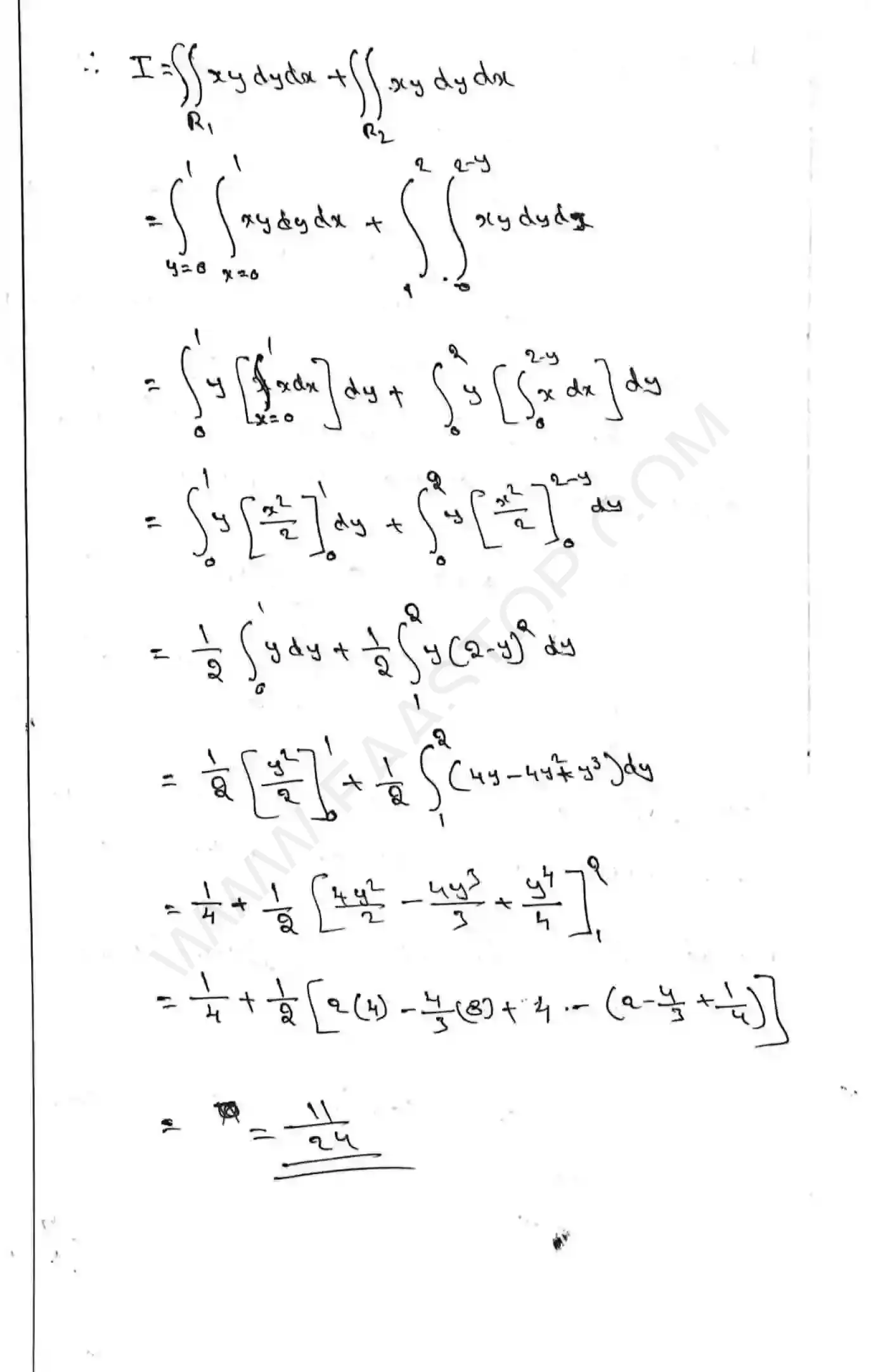 Page 16 of Multiple Integrals
