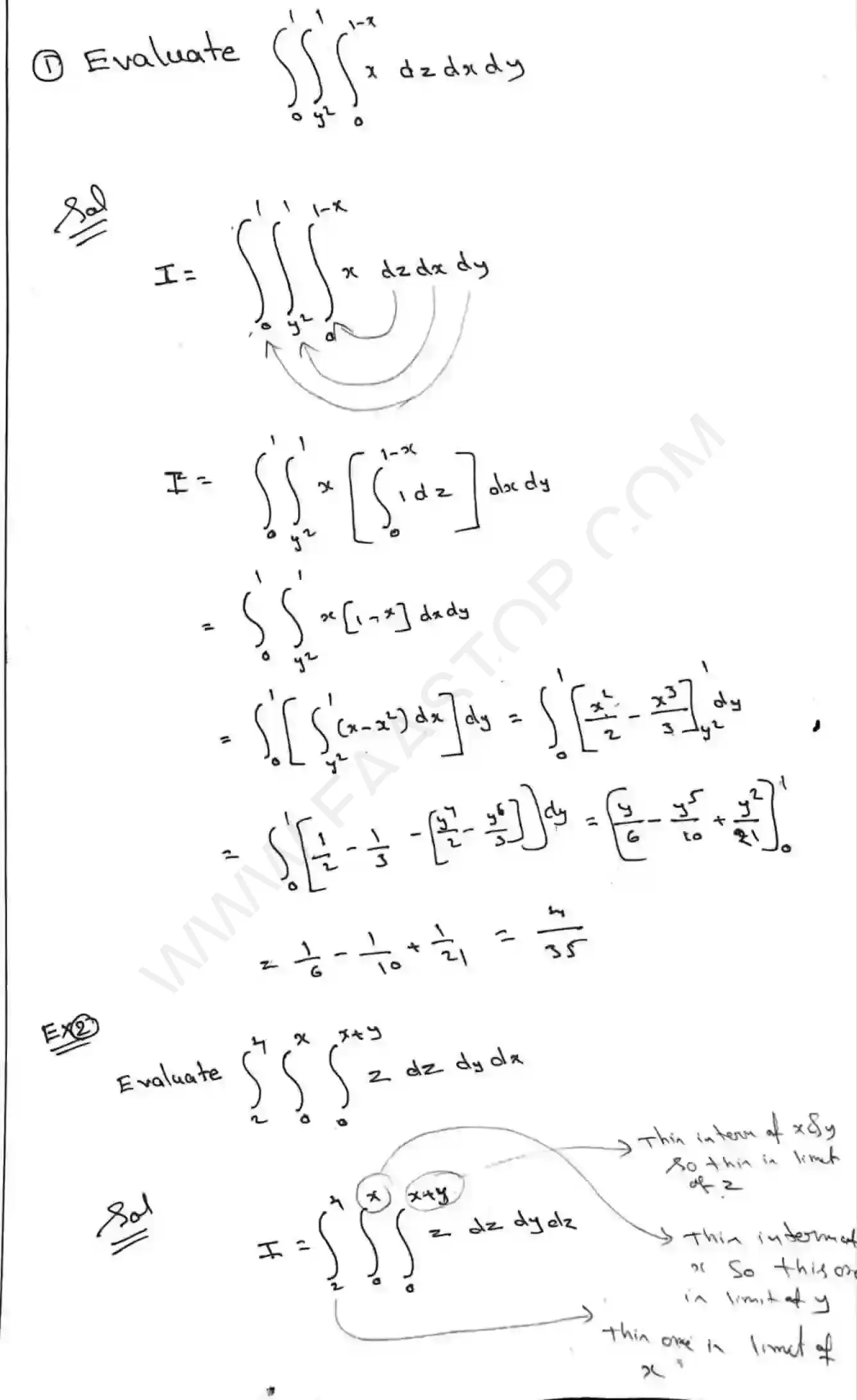 Page 19 of Multiple Integrals
