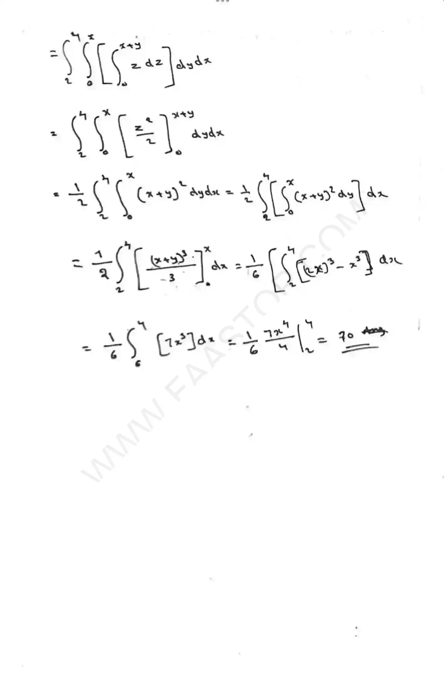 Page 20 of Multiple Integrals