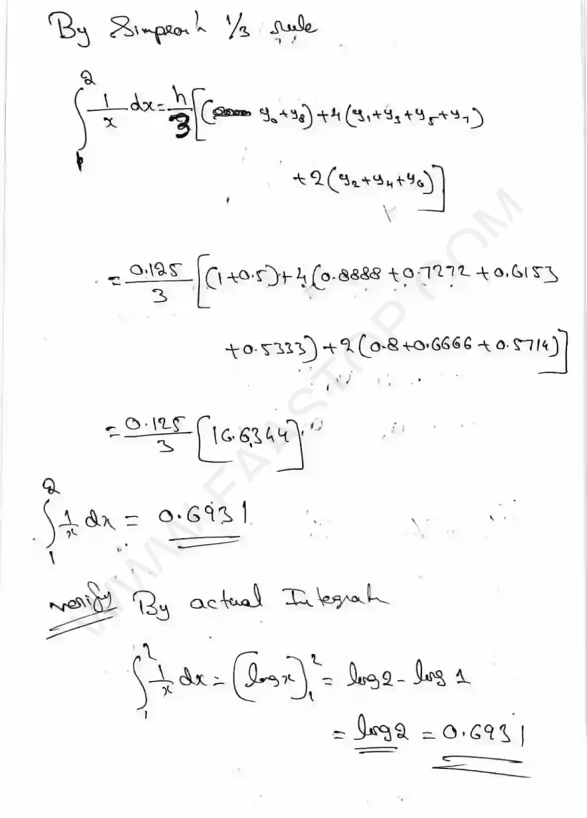 Page 4 of Numerical Integration