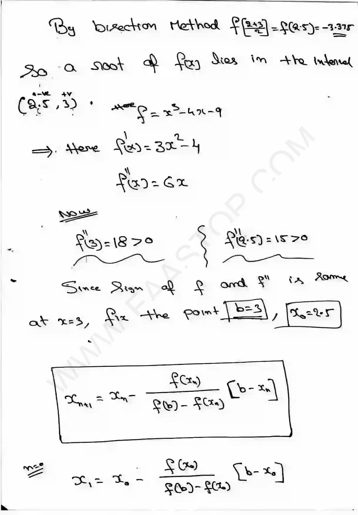 Page 7 of Numerical solution of algebraic eq
