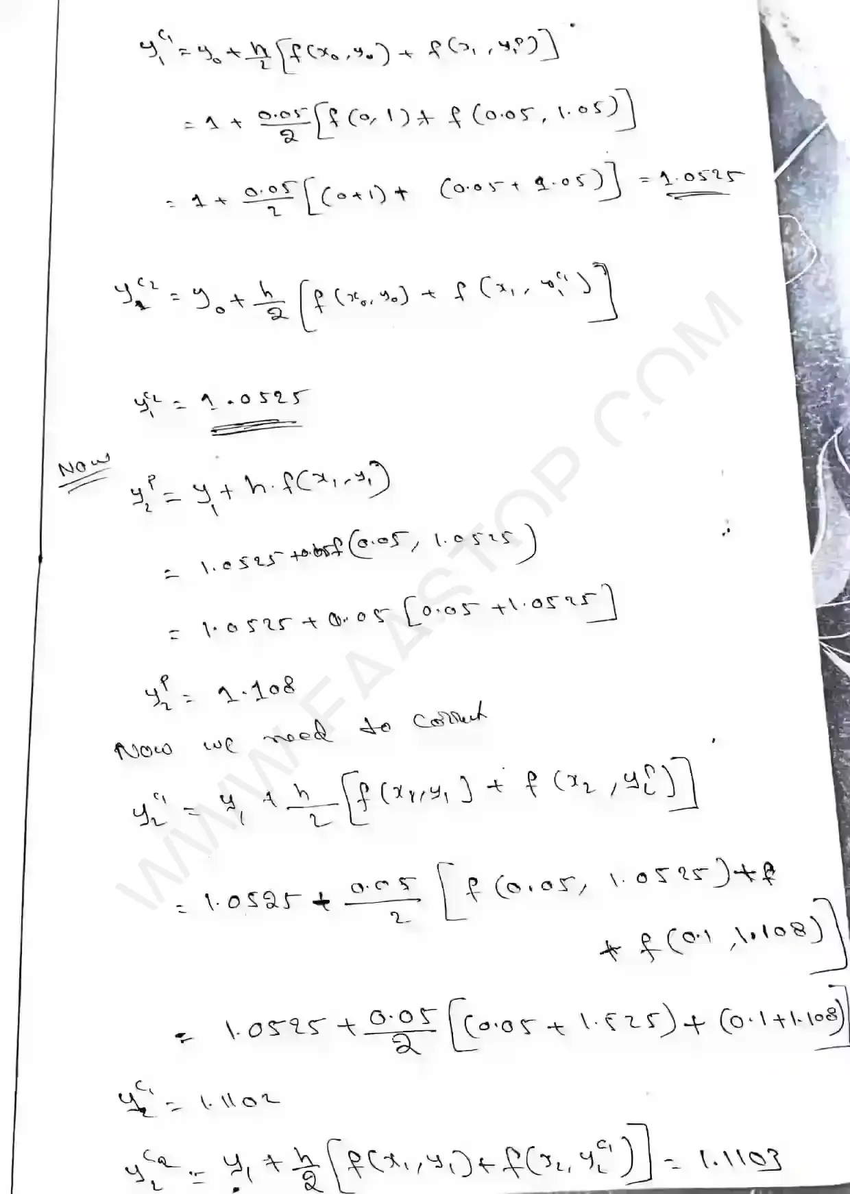 Page 7 of Numerical solution of Ordinary Differential Equations