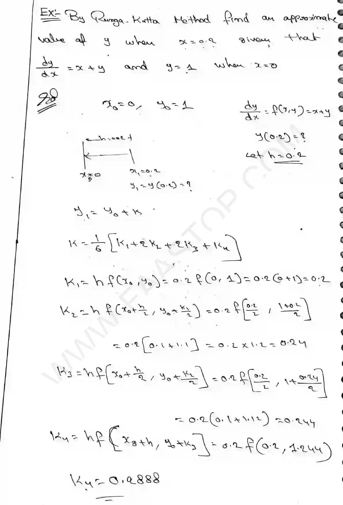 Page 10 of Numerical solution of Ordinary Differential Equations
