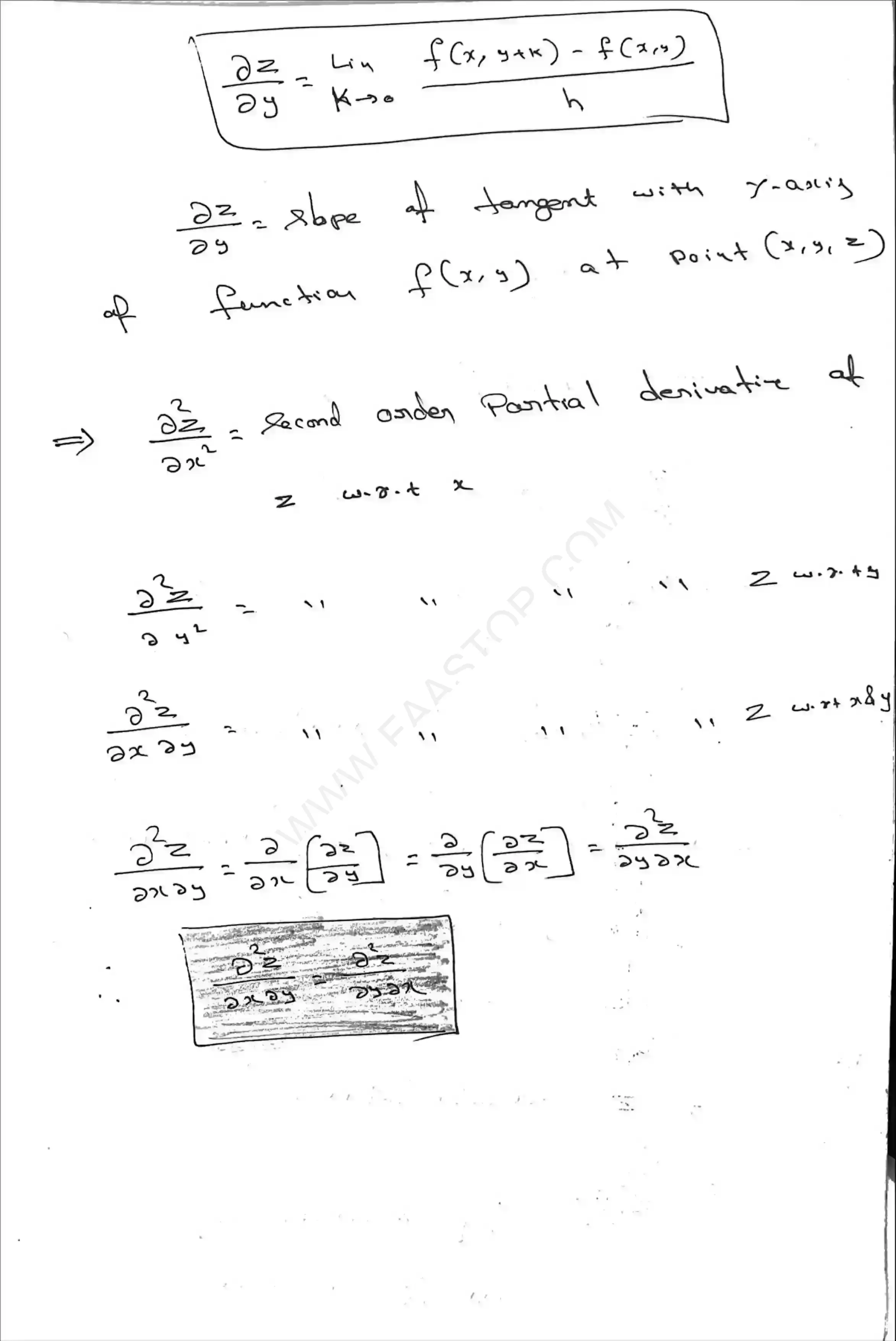 Page 2 of Partial Derivatives