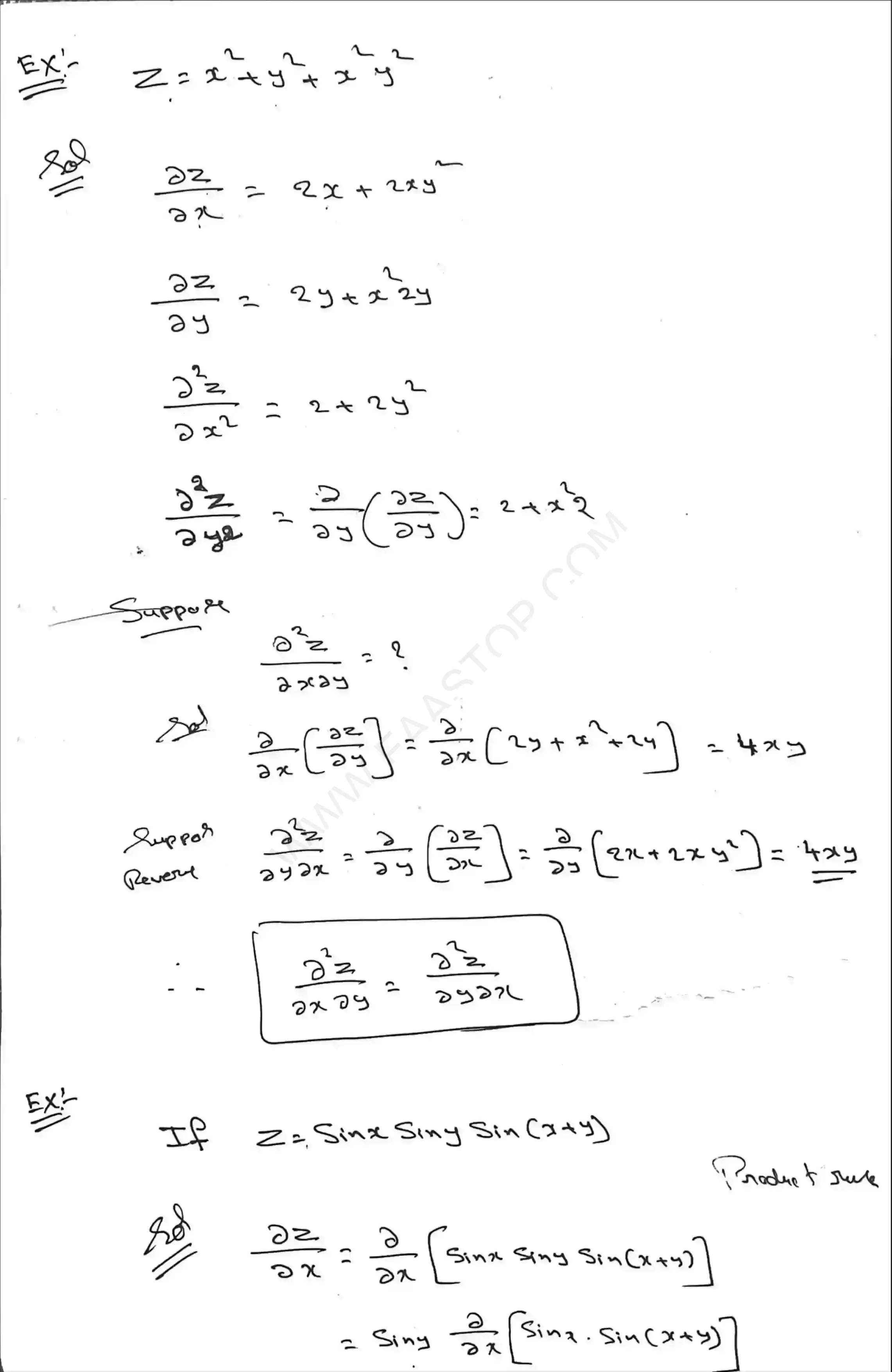 Page 3 of Partial Derivatives