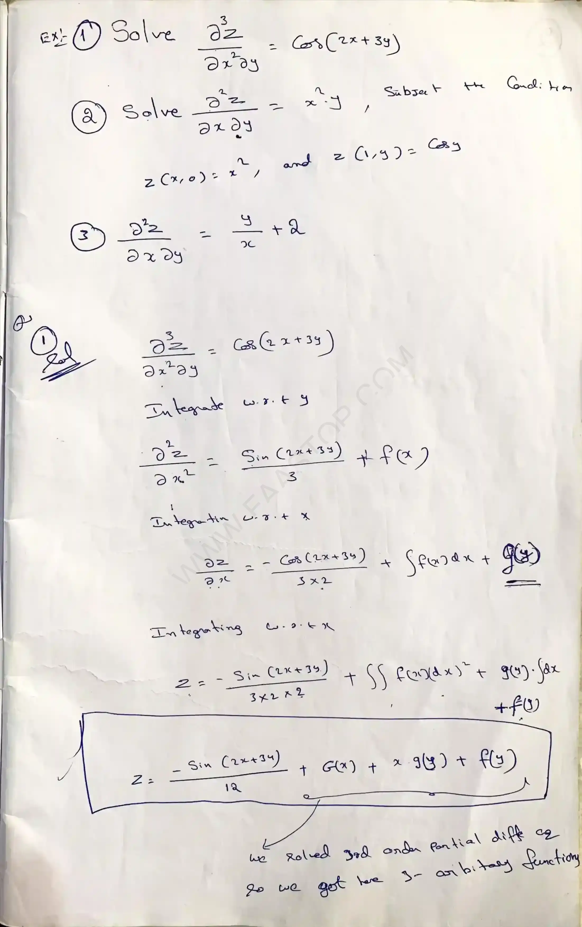 Page 11 of Partial Differential Equations