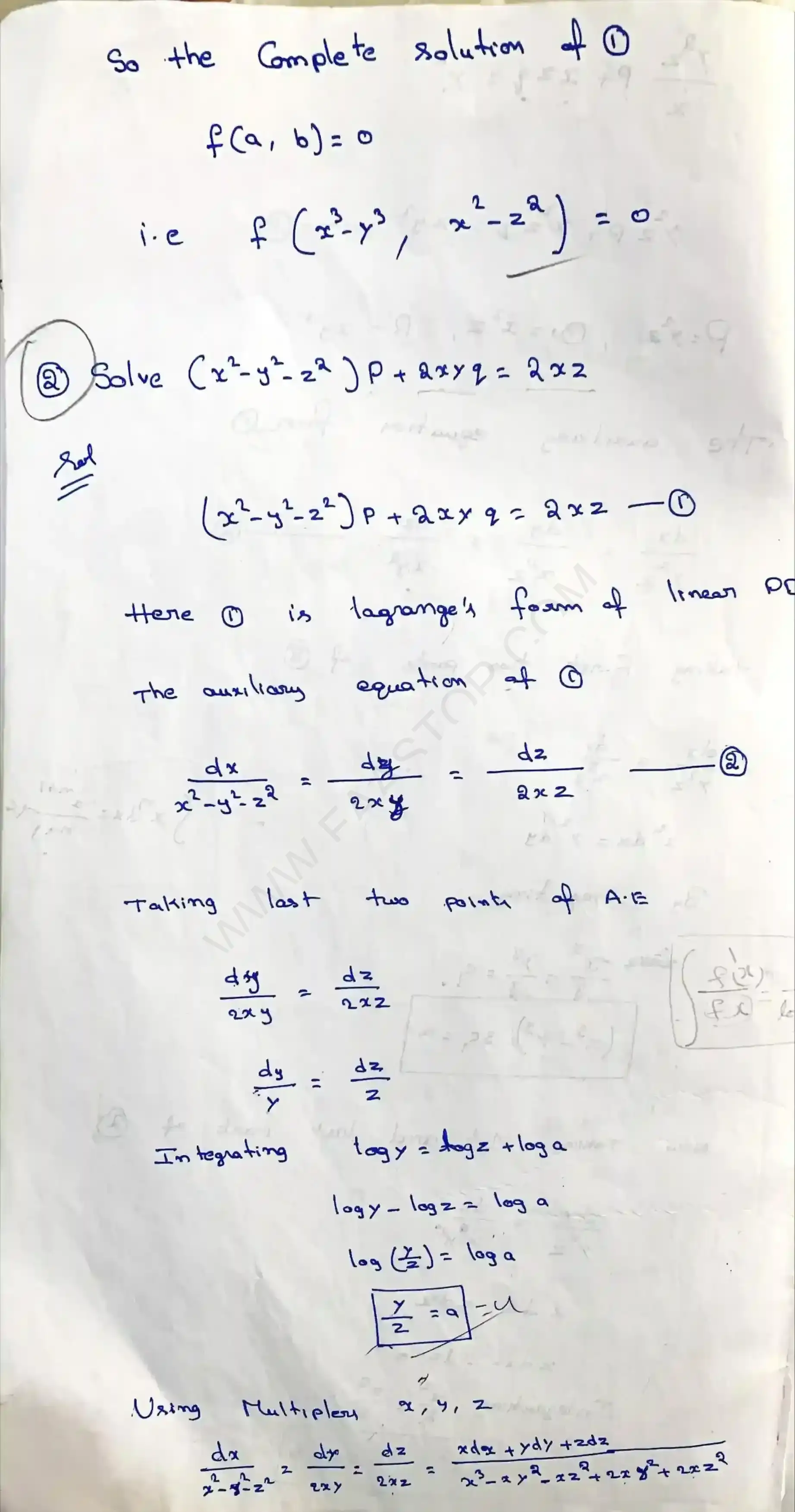 Page 14 of Partial Differential Equations