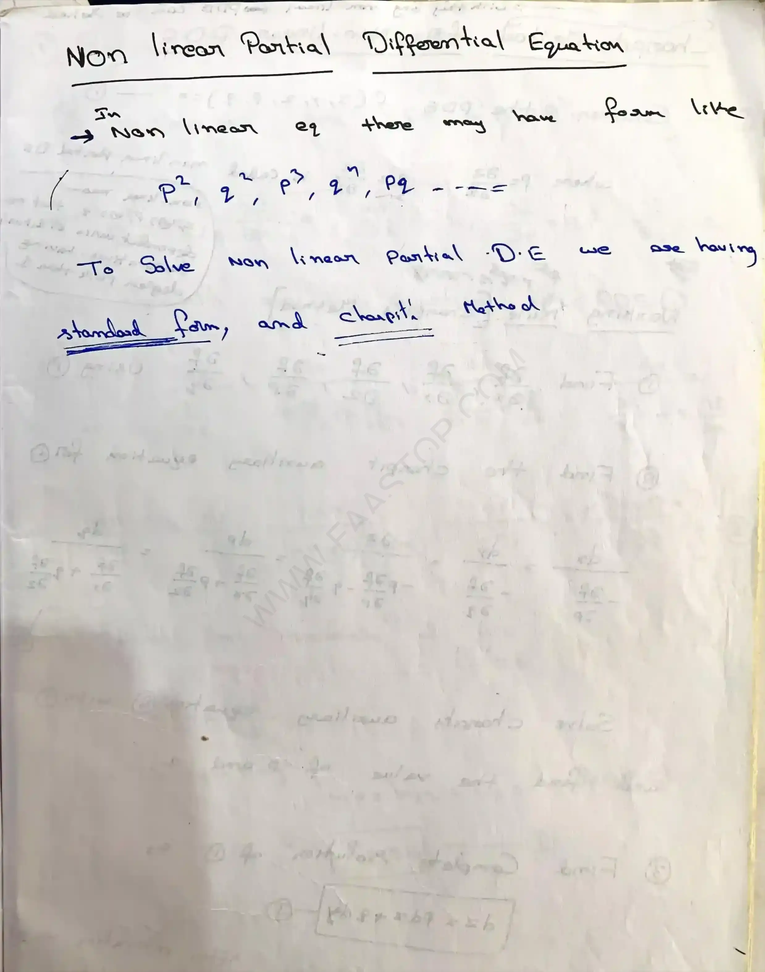 Page 17 of Partial Differential Equations