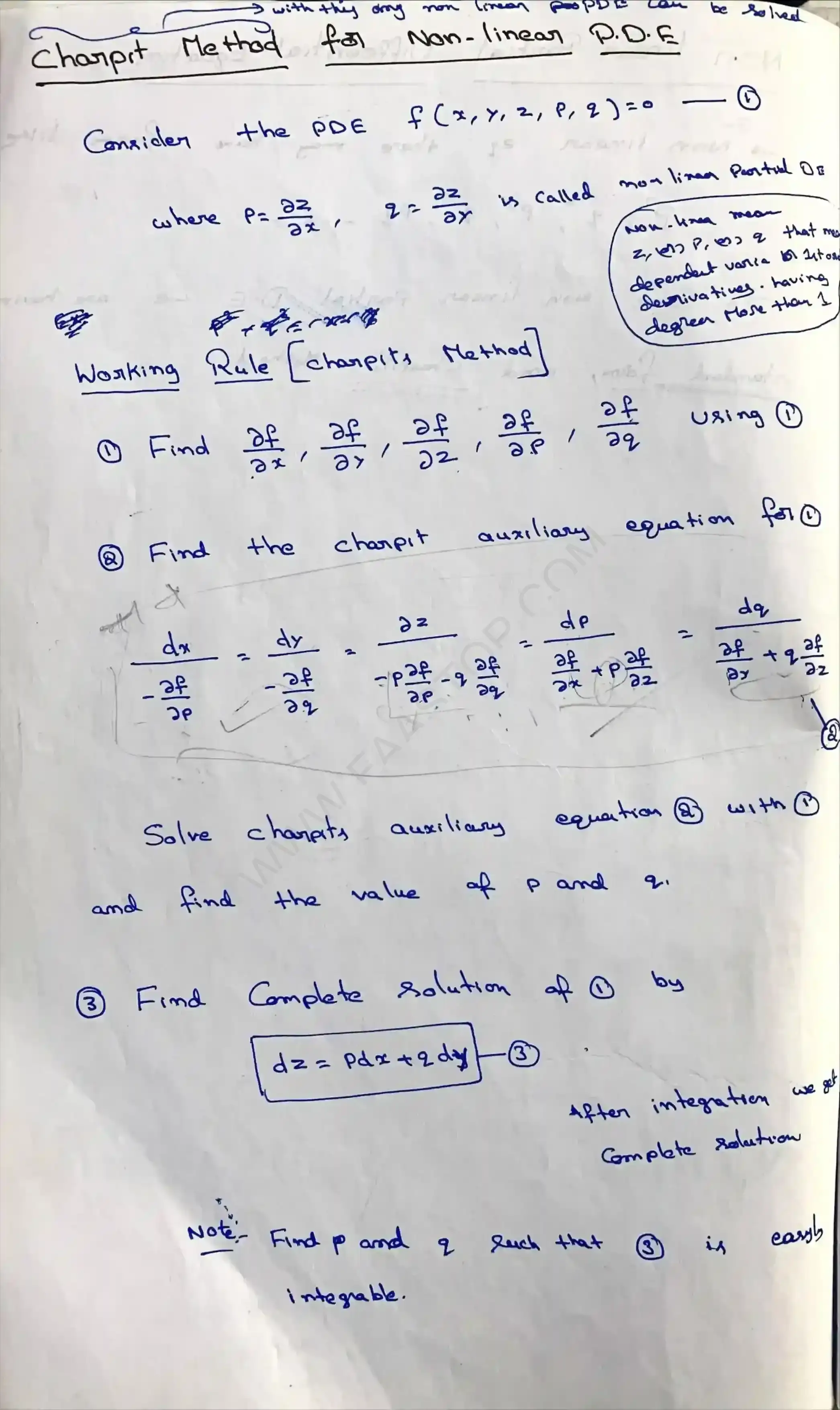 Page 18 of Partial Differential Equations