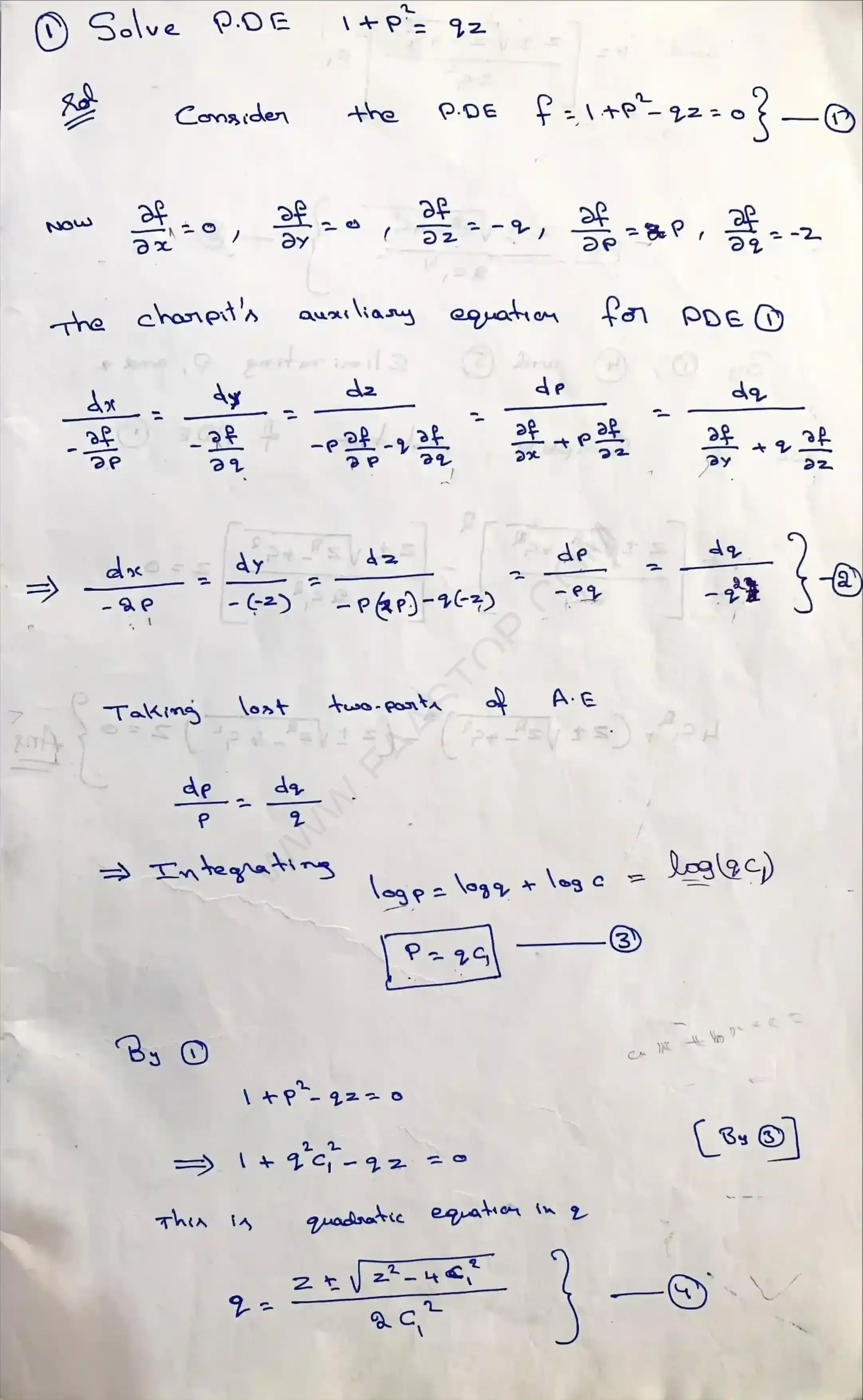 Page 19 of Partial Differential Equations