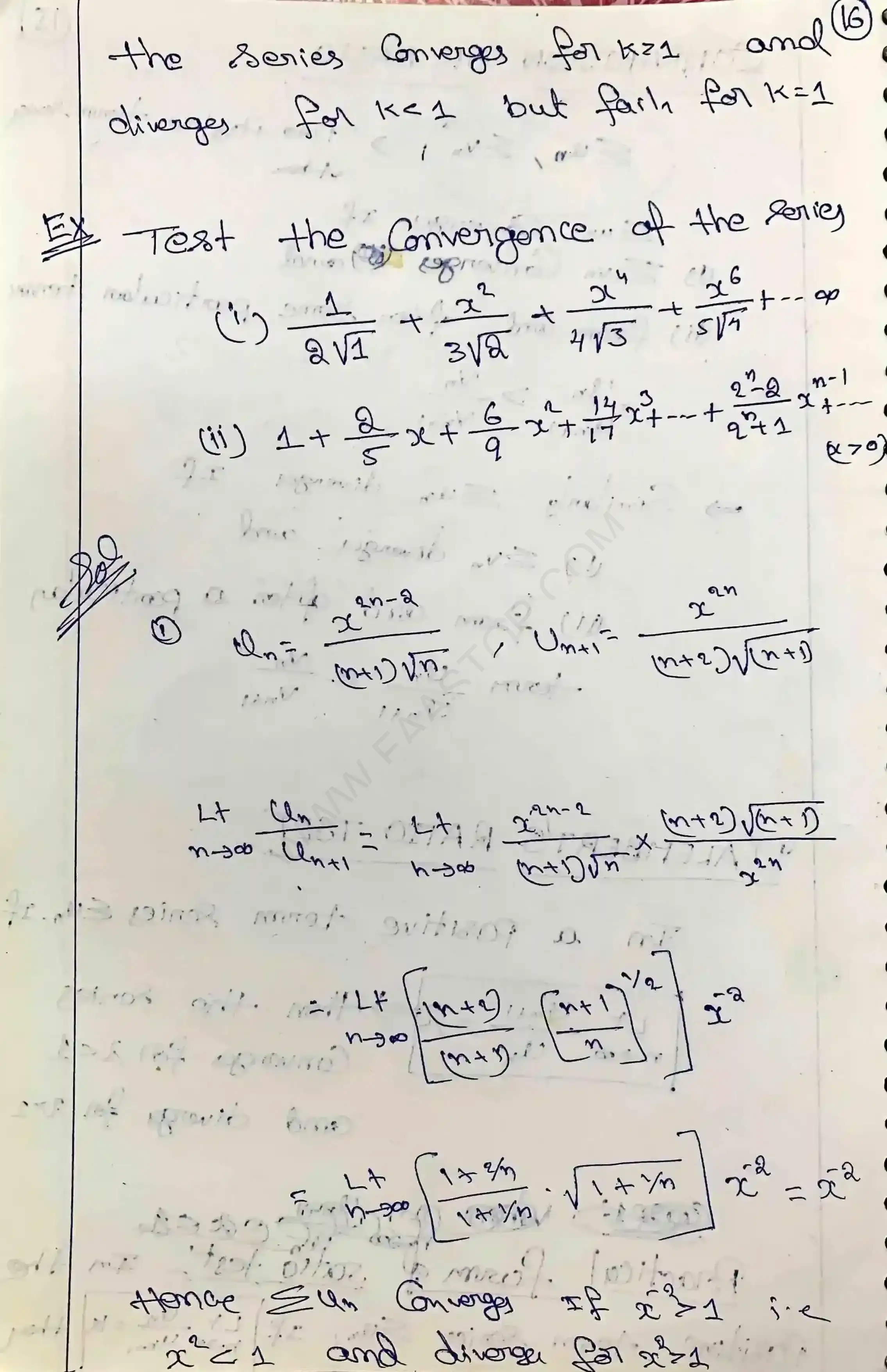 Page 16 of Sequence and Series