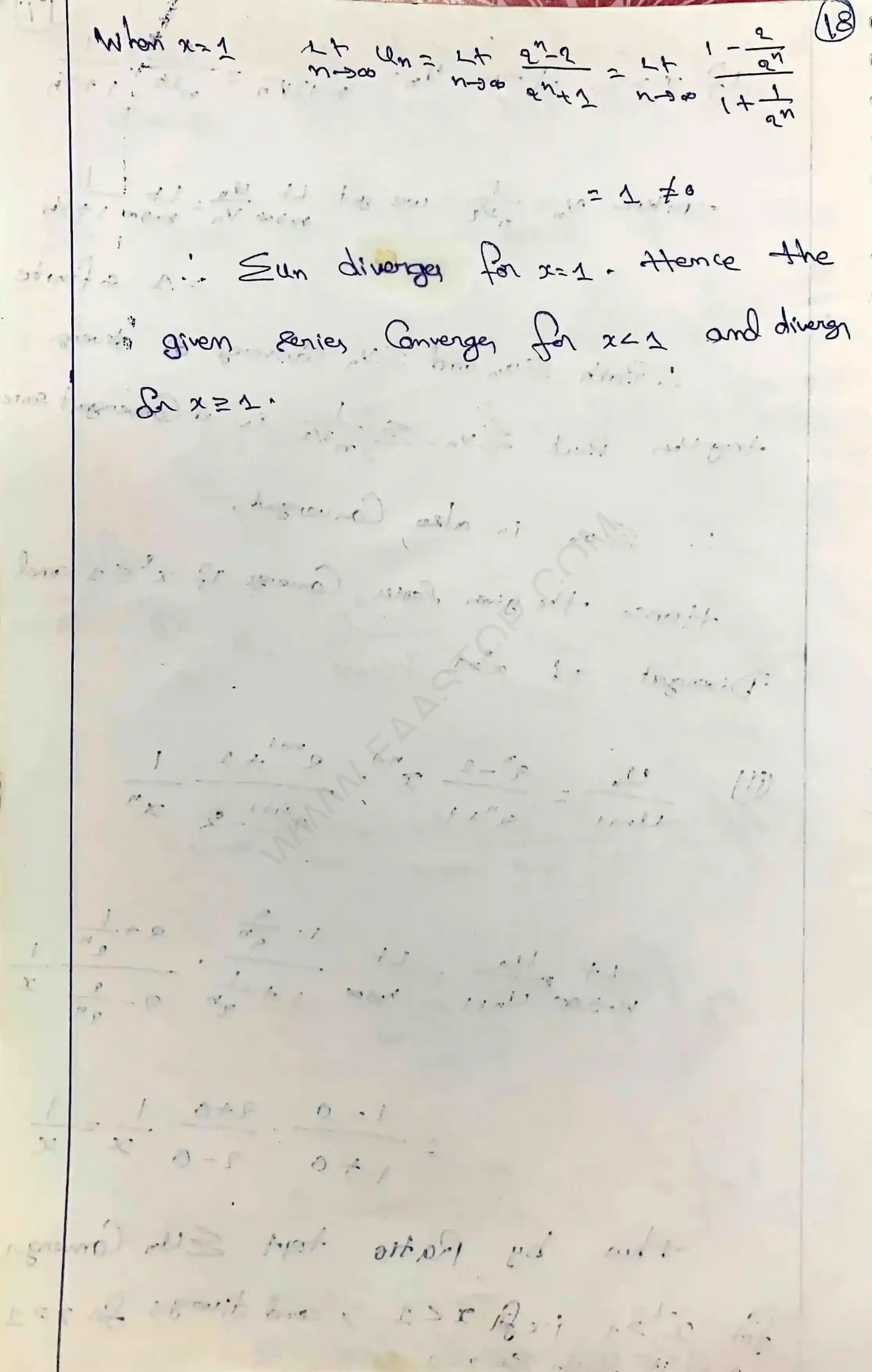 Page 18 of Sequence and Series