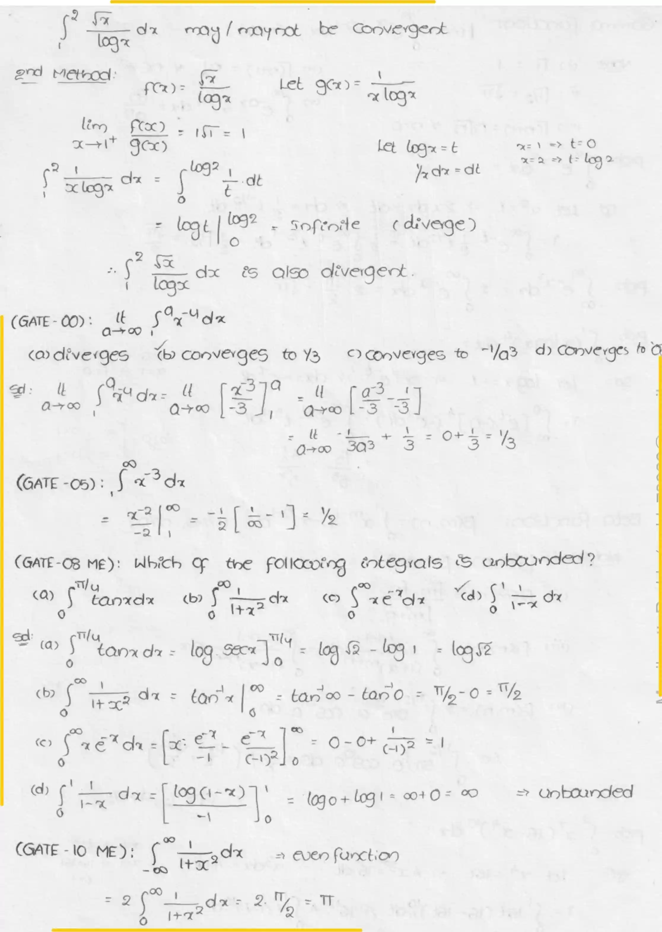 Page 7 of Definite Integrals