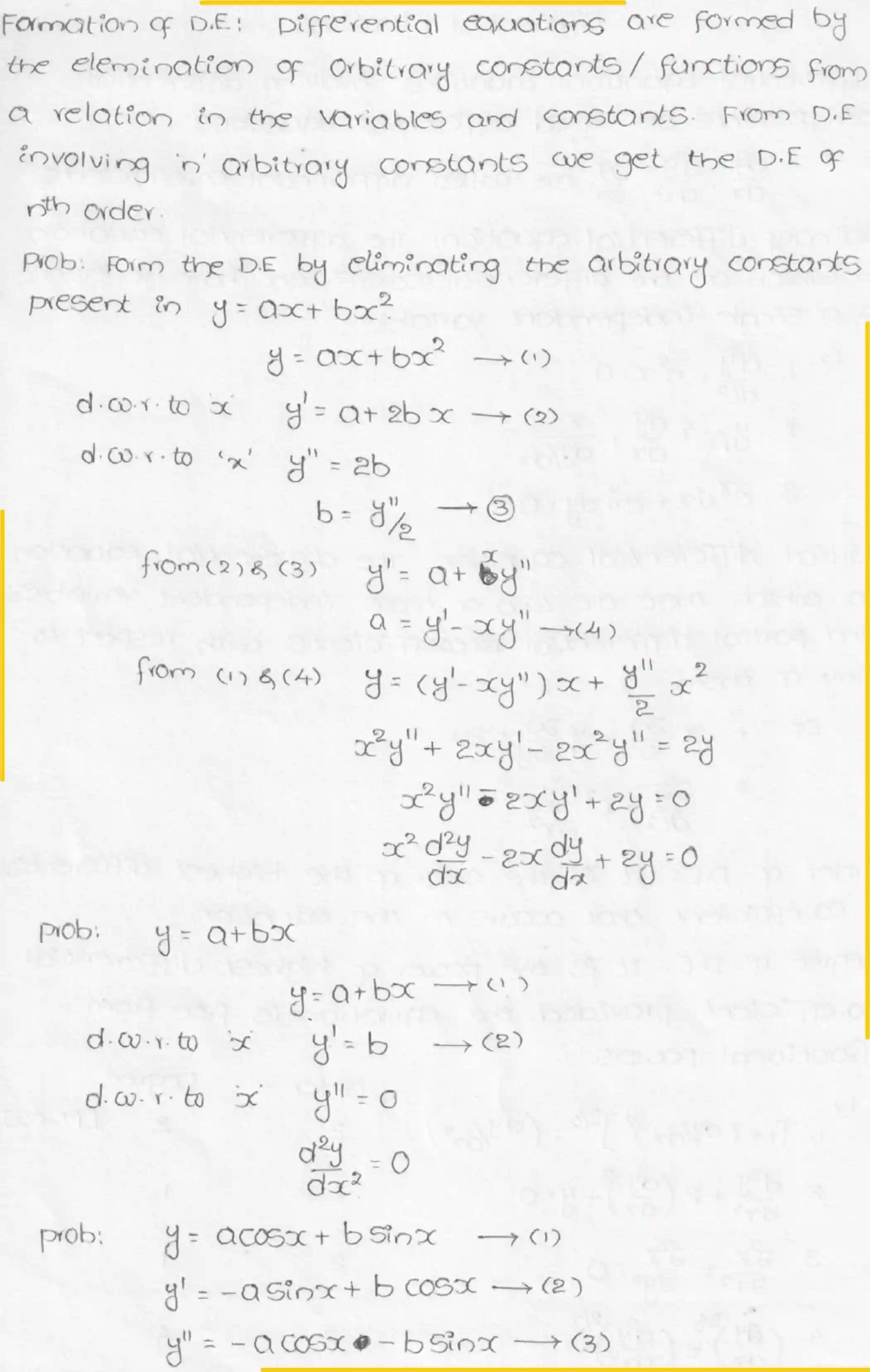 Page 3 of Differential Equations