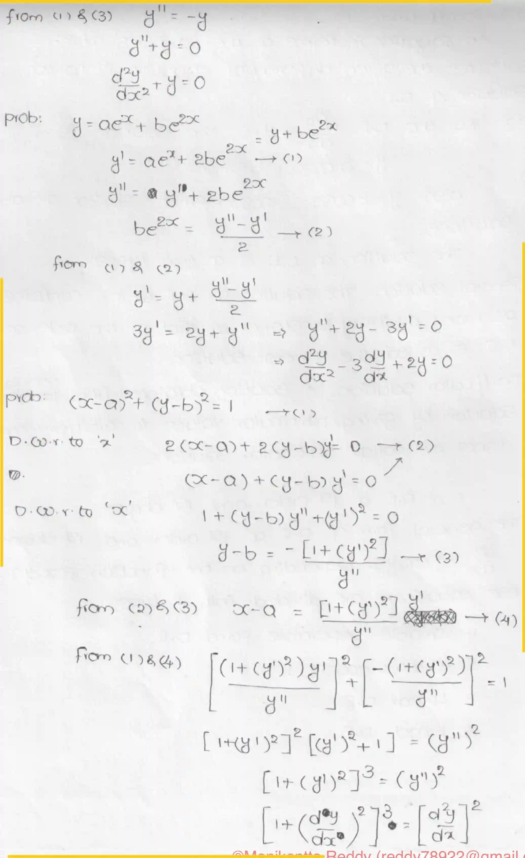 Page 4 of Differential Equations