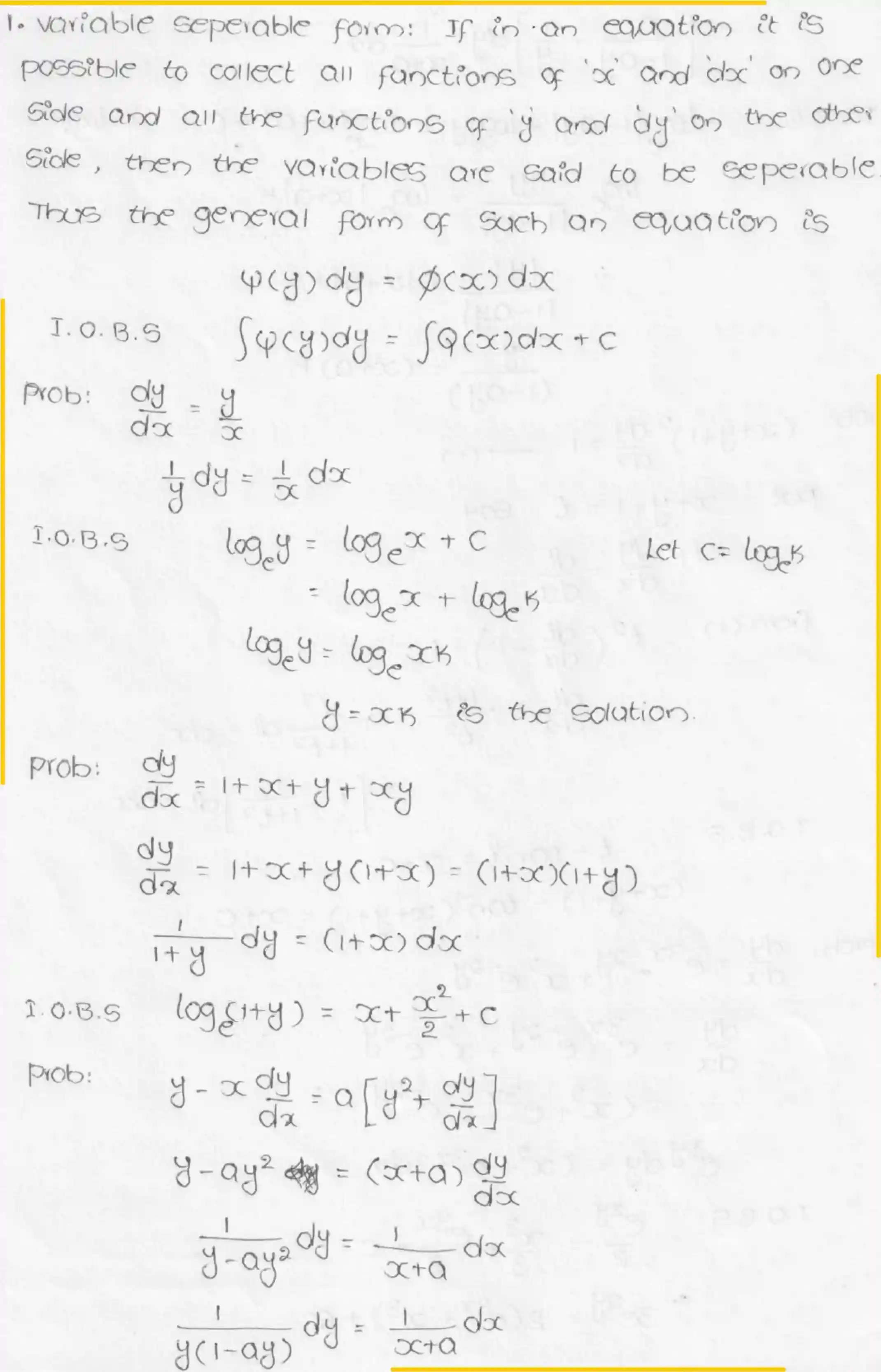 Page 6 of Differential Equations