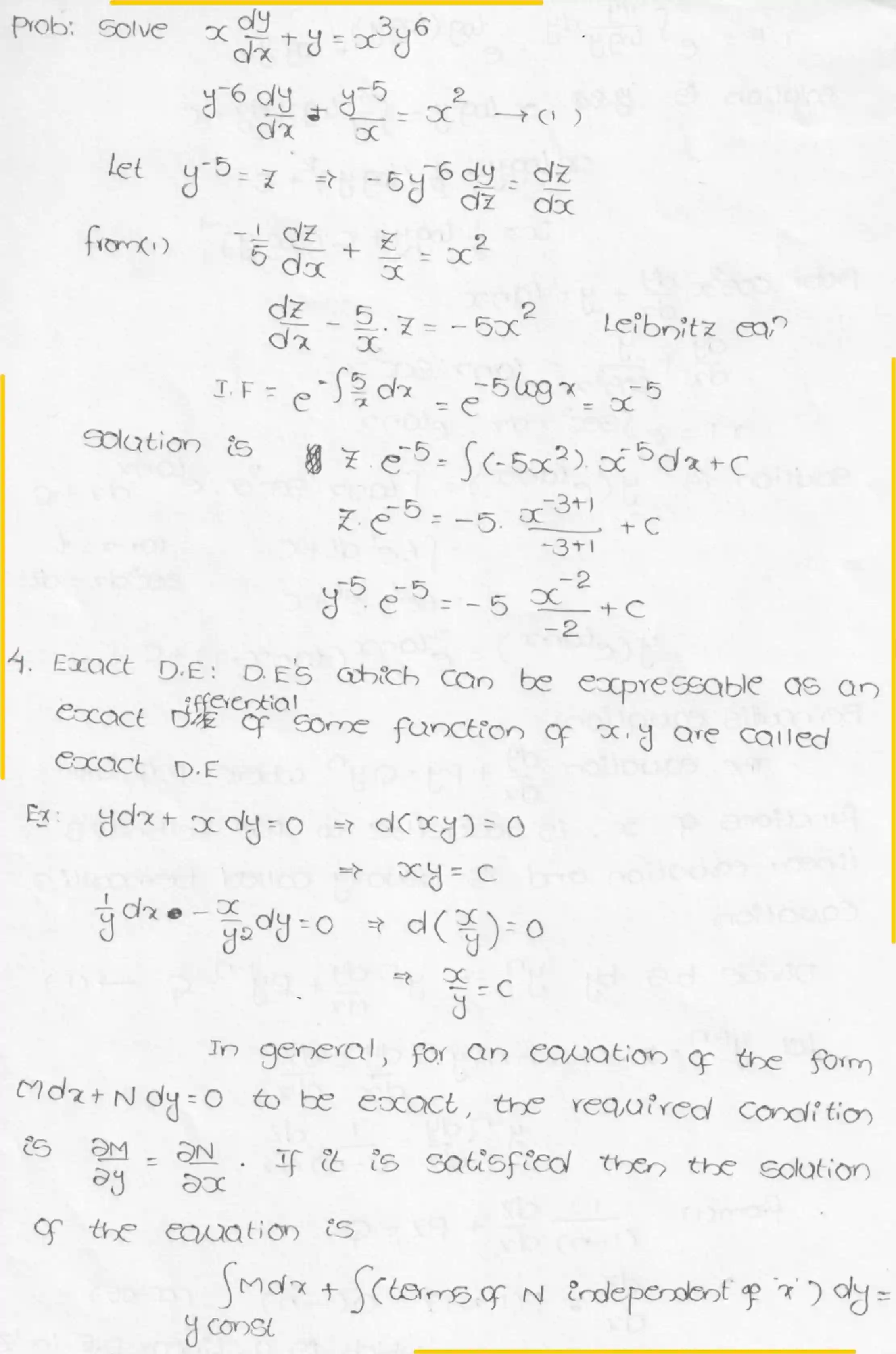 Page 13 of Differential Equations
