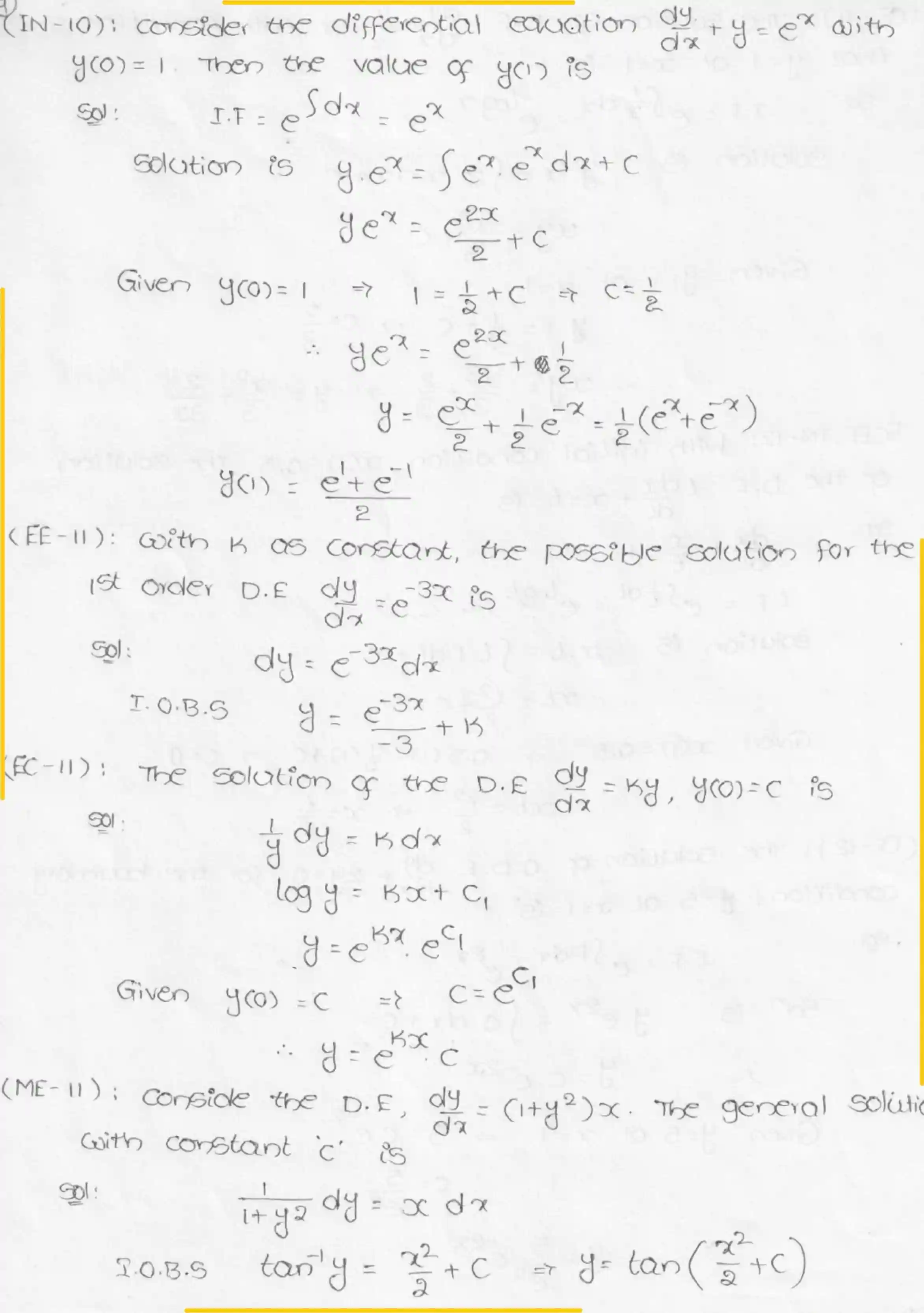 Page 18 of Differential Equations