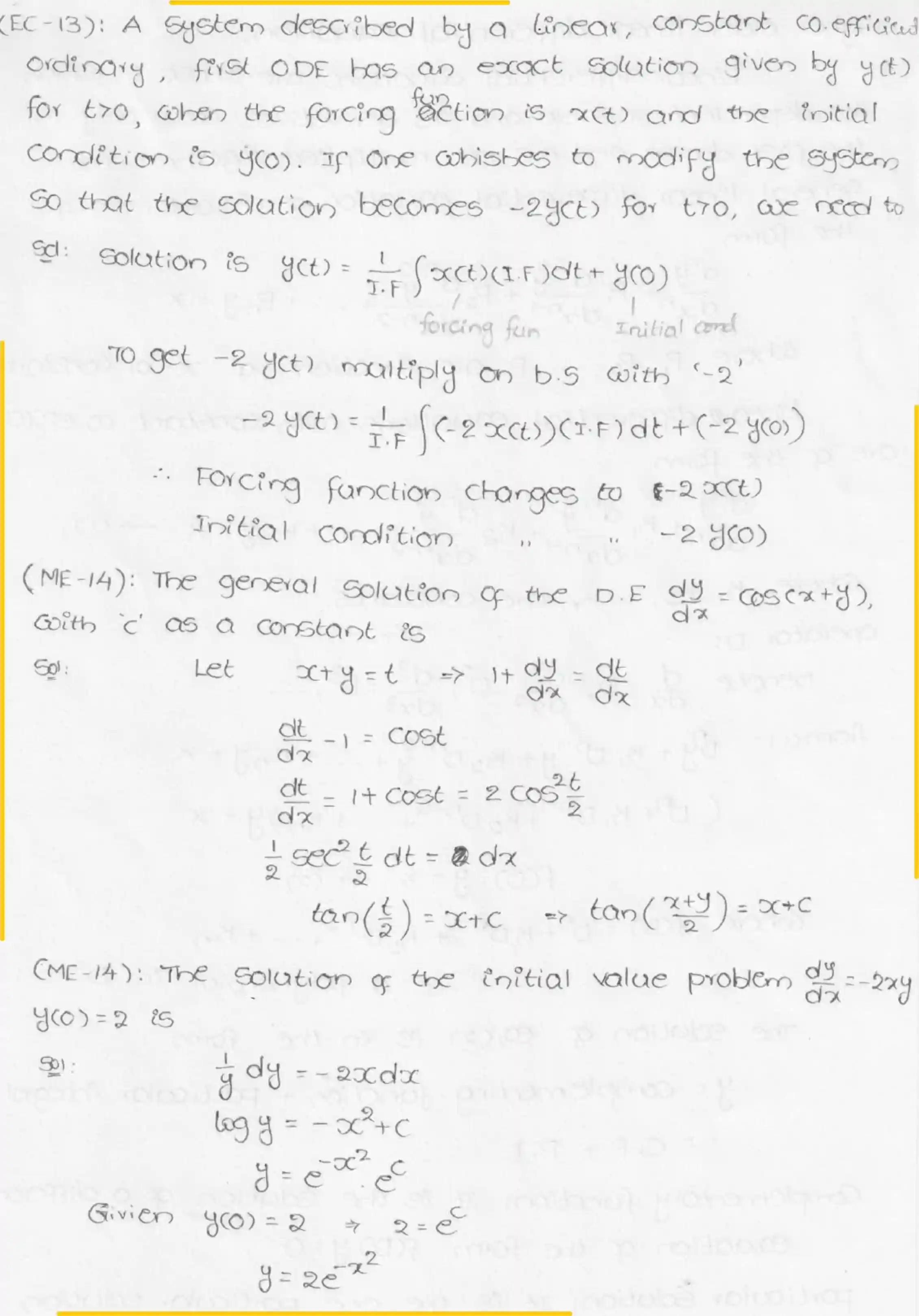 Page 20 of Differential Equations