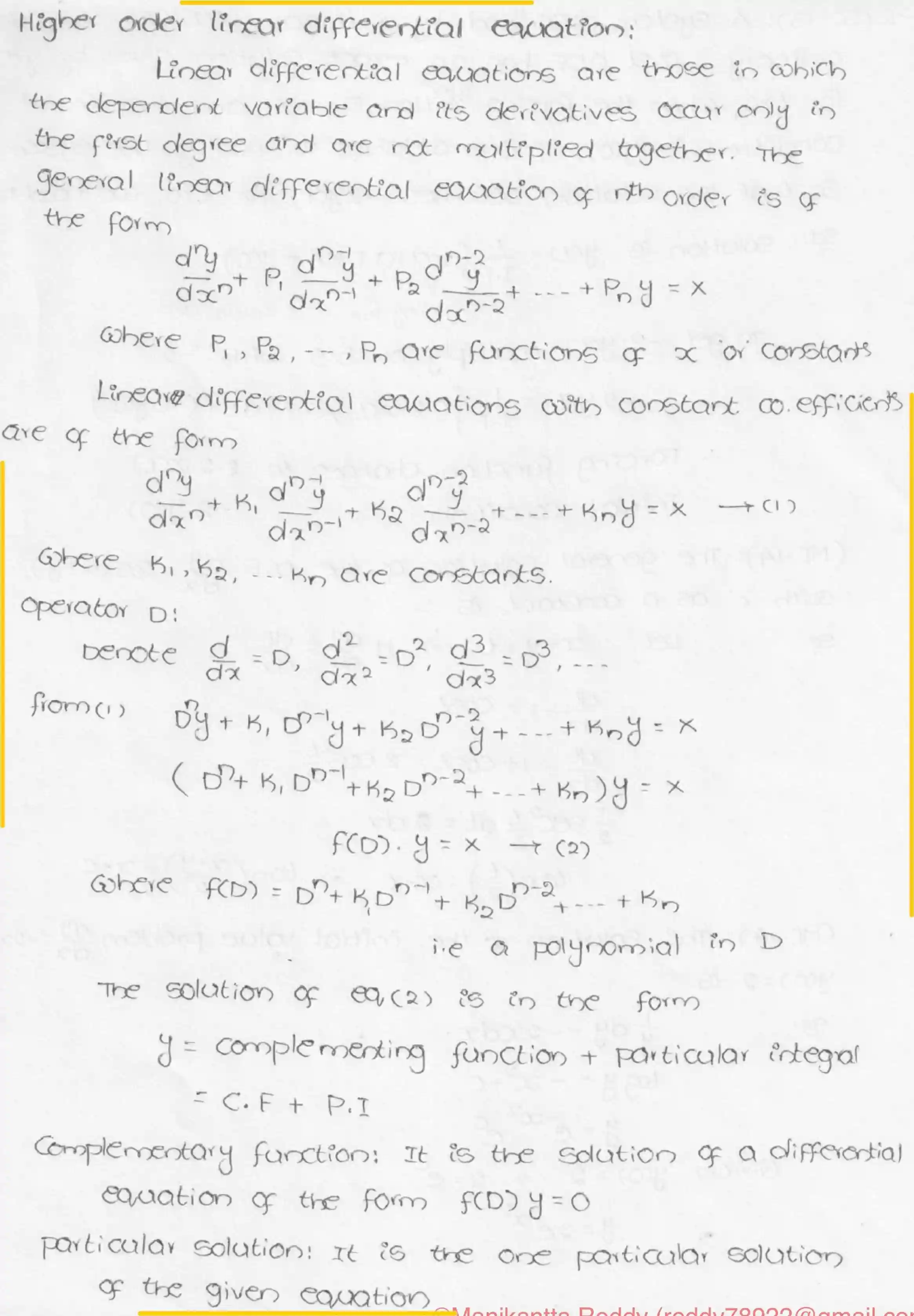 Page 21 of Differential Equations