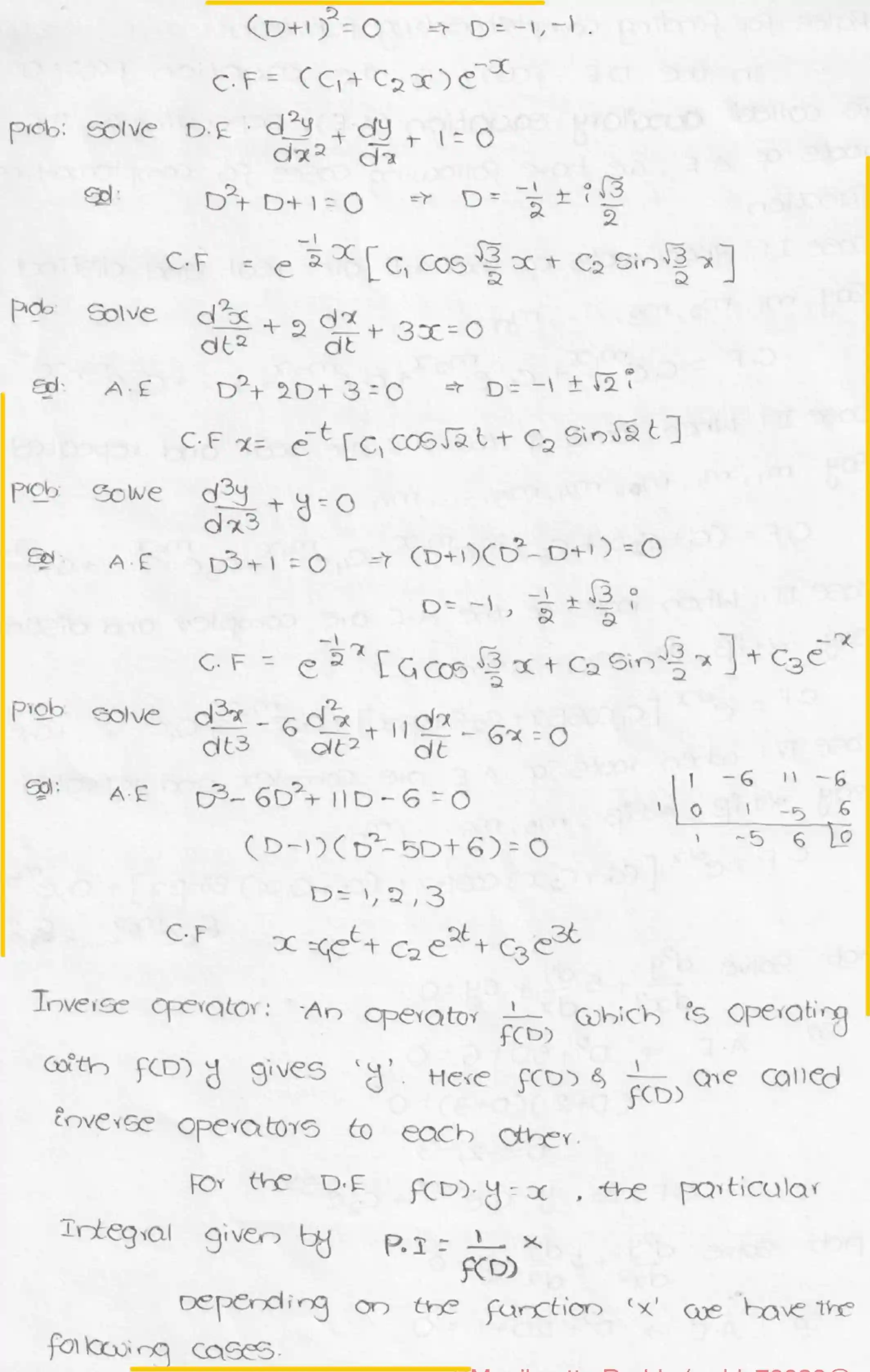 Page 23 of Differential Equations