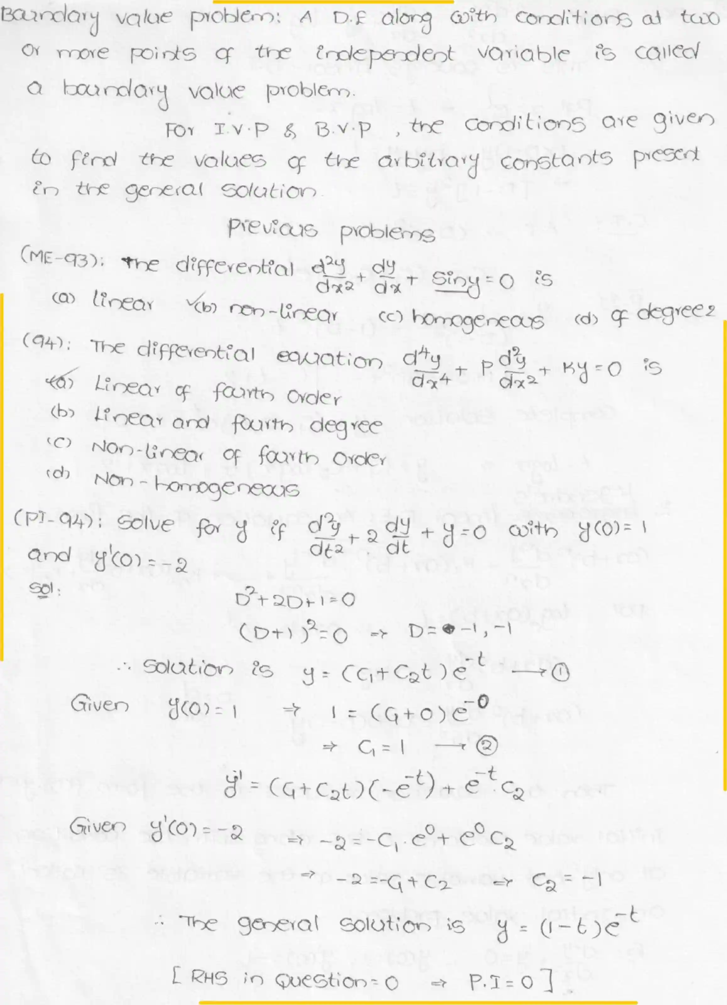 Page 29 of Differential Equations