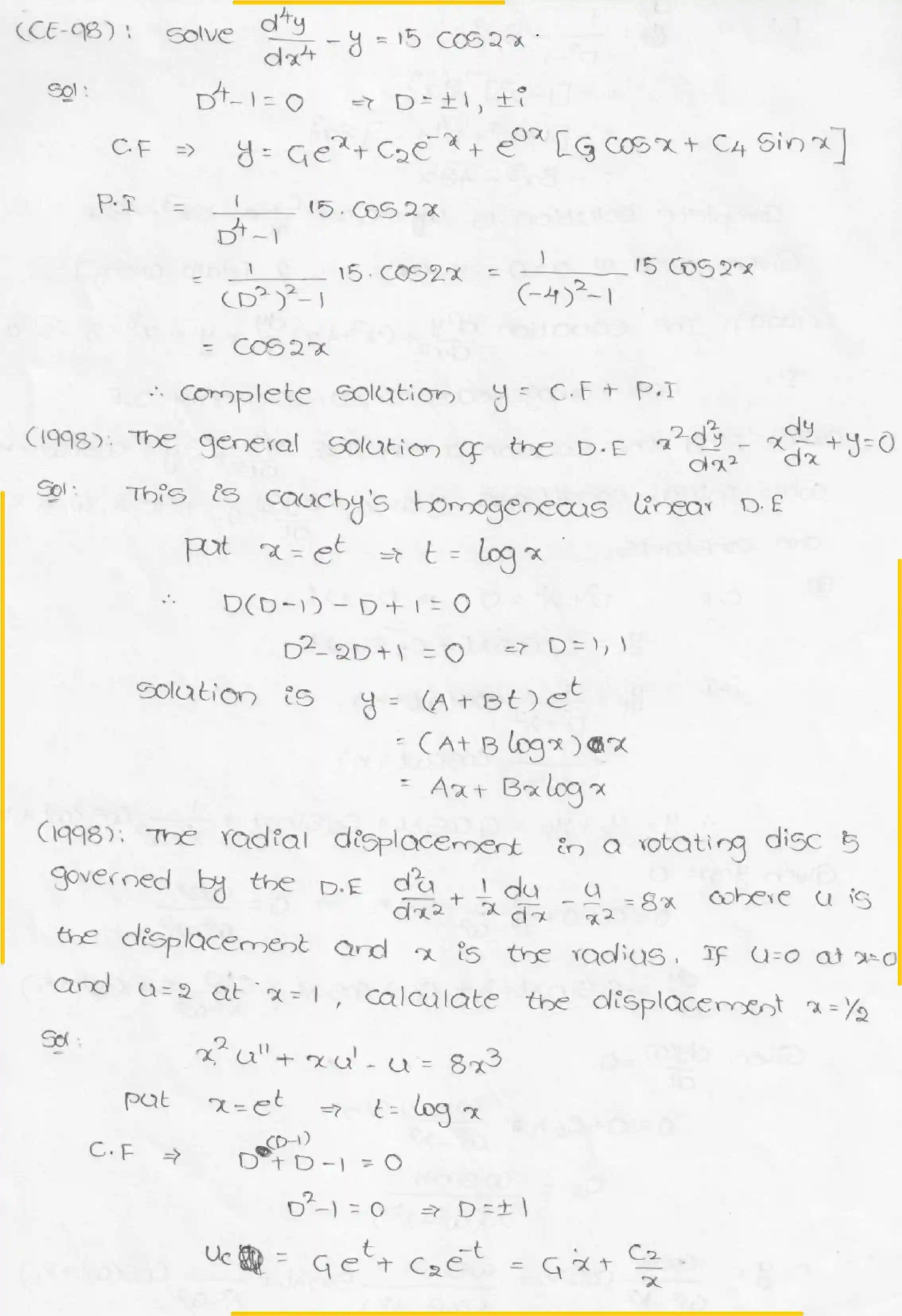 Page 32 of Differential Equations