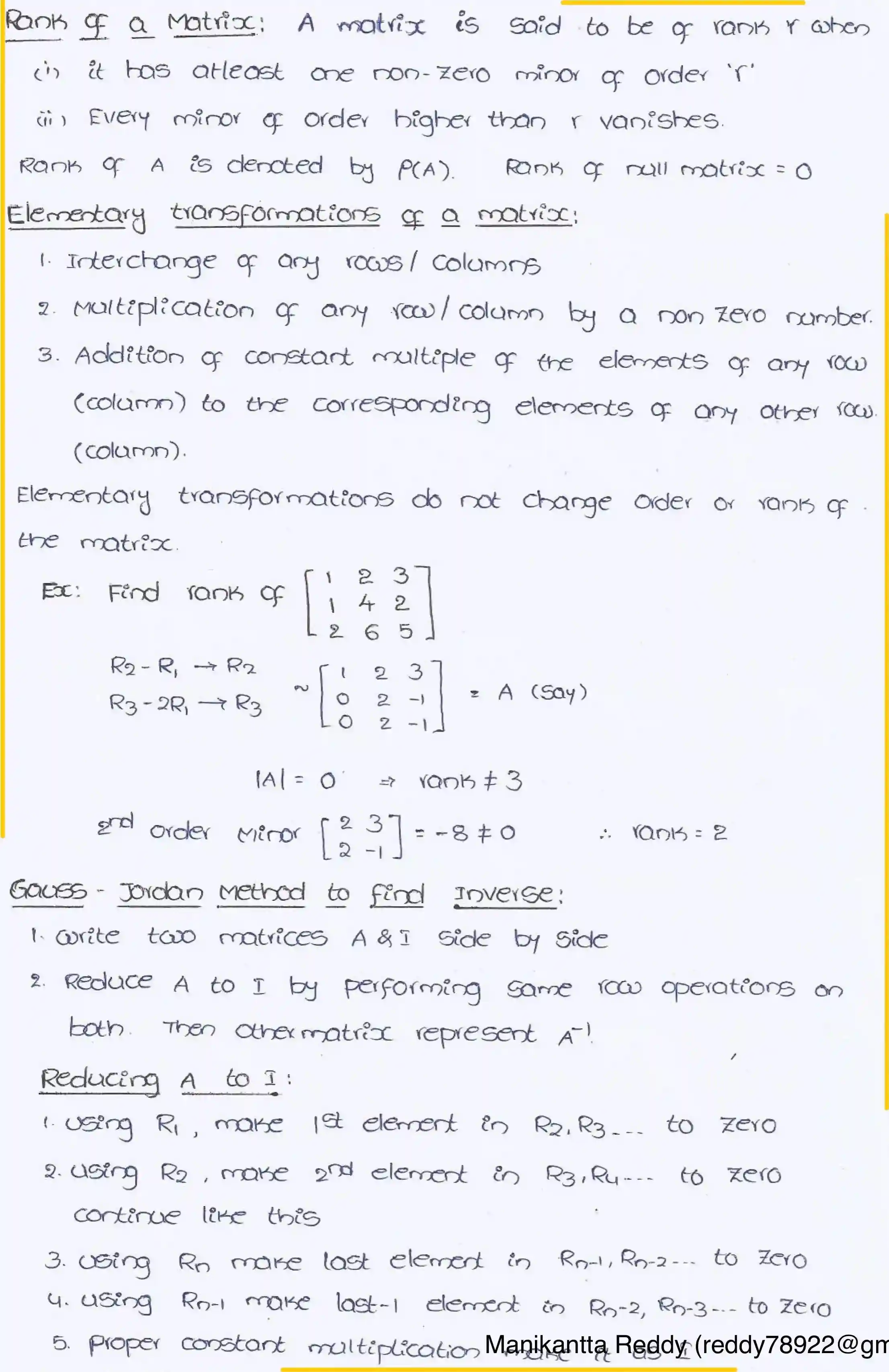 Page 19 of Linear Alagebra