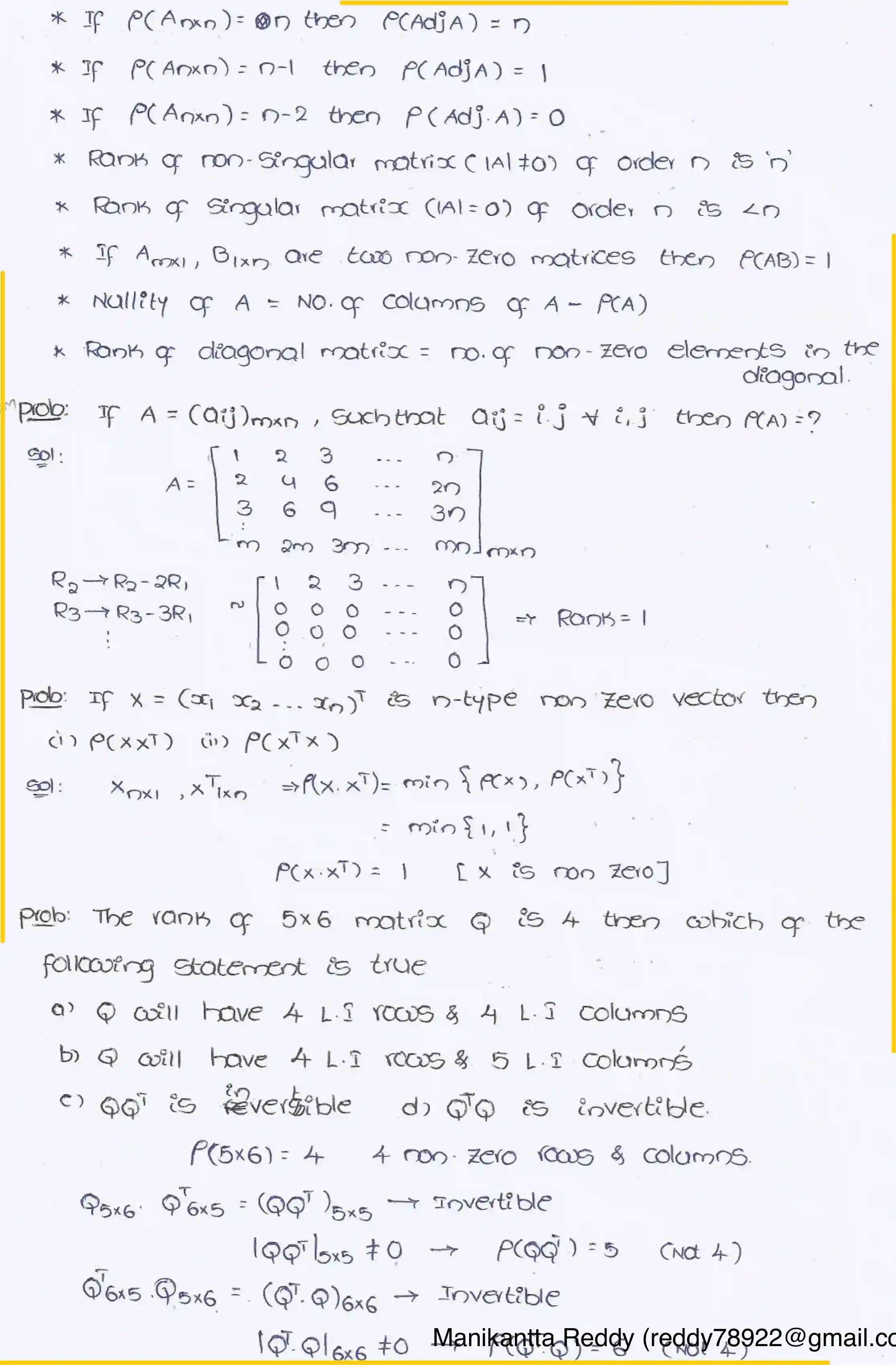 Page 22 of Linear Alagebra