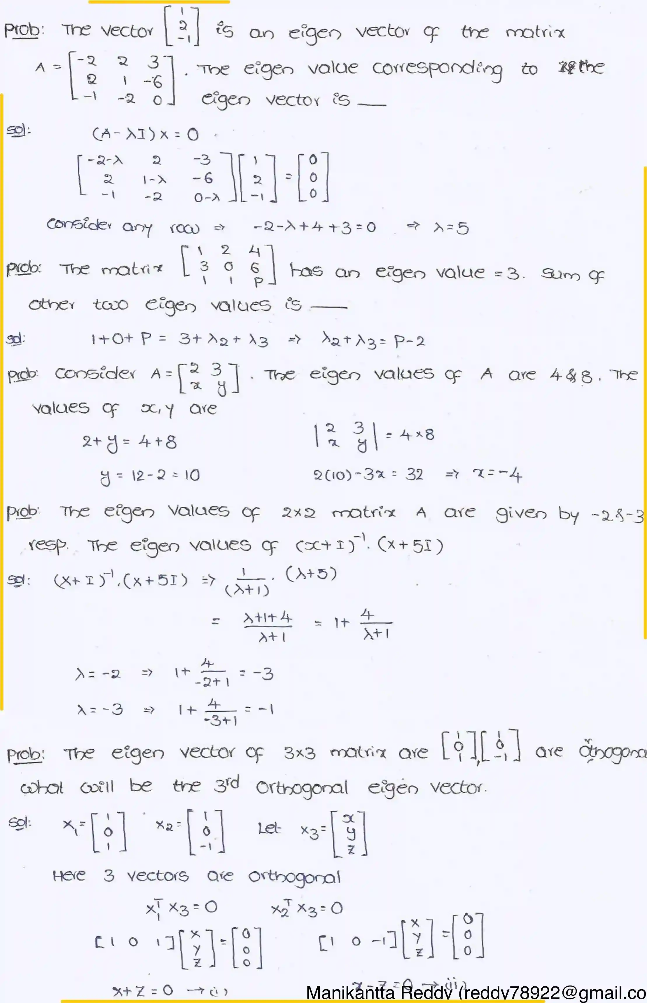 Page 32 of Linear Alagebra