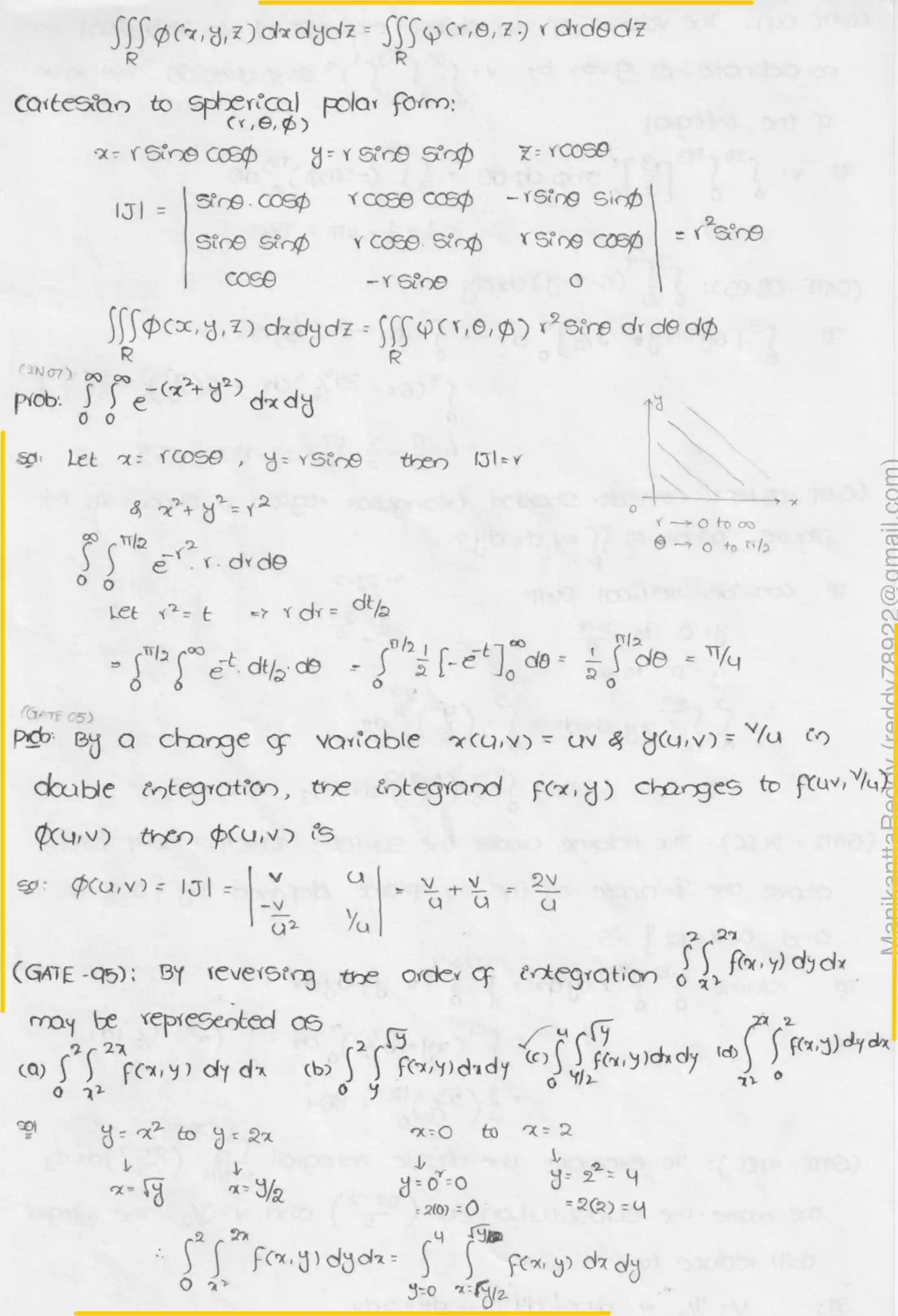 Page 5 of Multiple Integrals