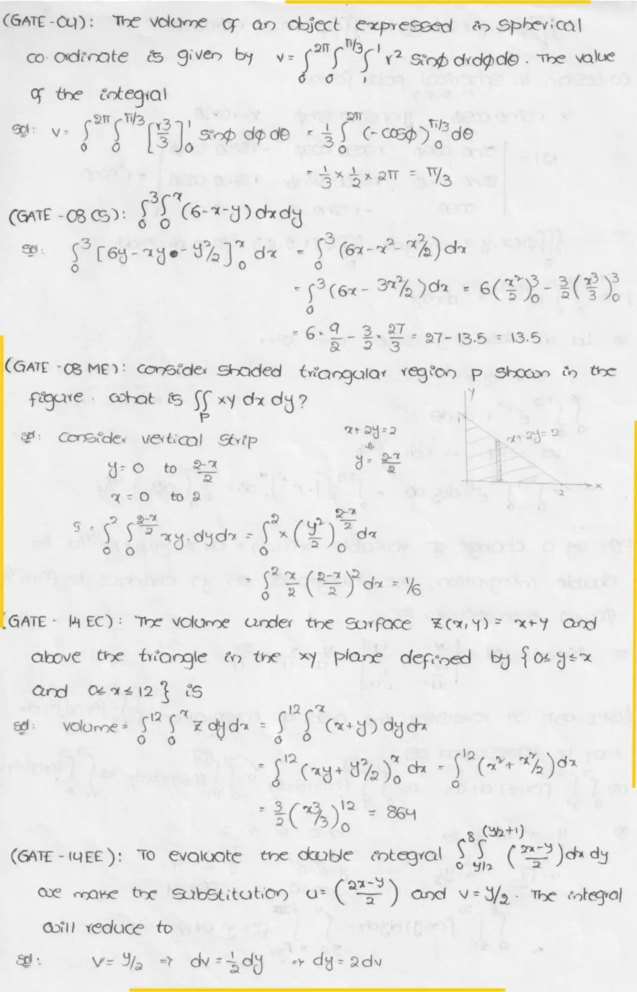 Page 6 of Multiple Integrals