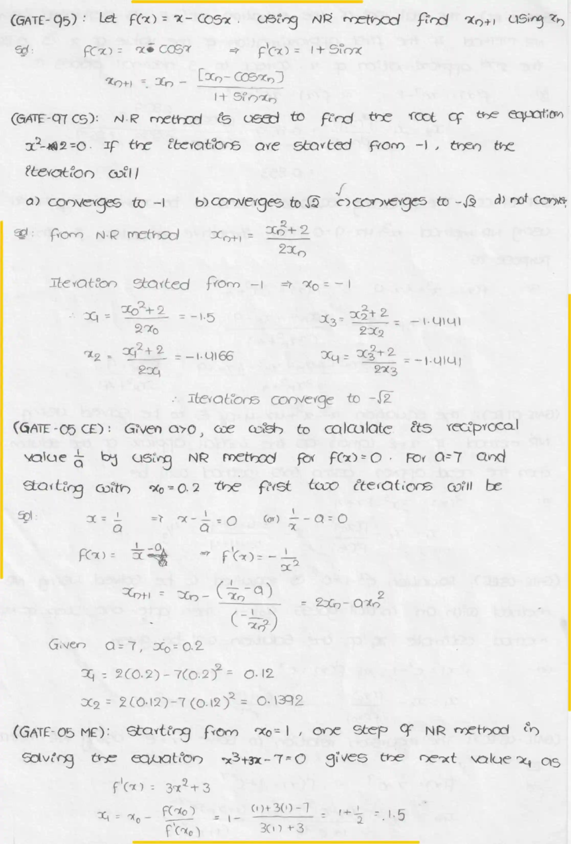 Page 6 of Numerical Methods
