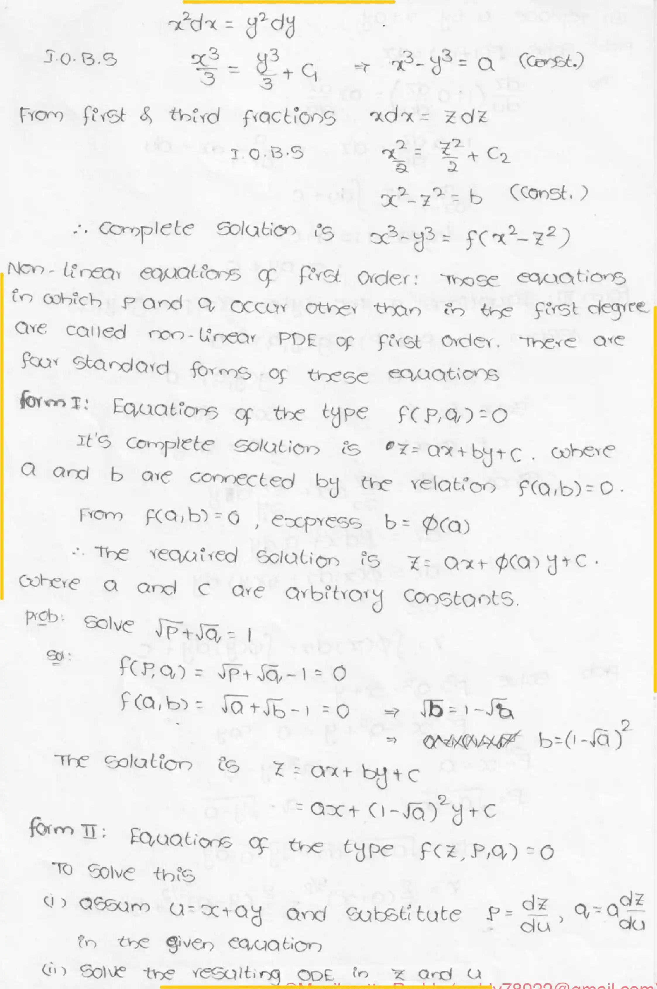 Page 3 of Partial Differential Equations
