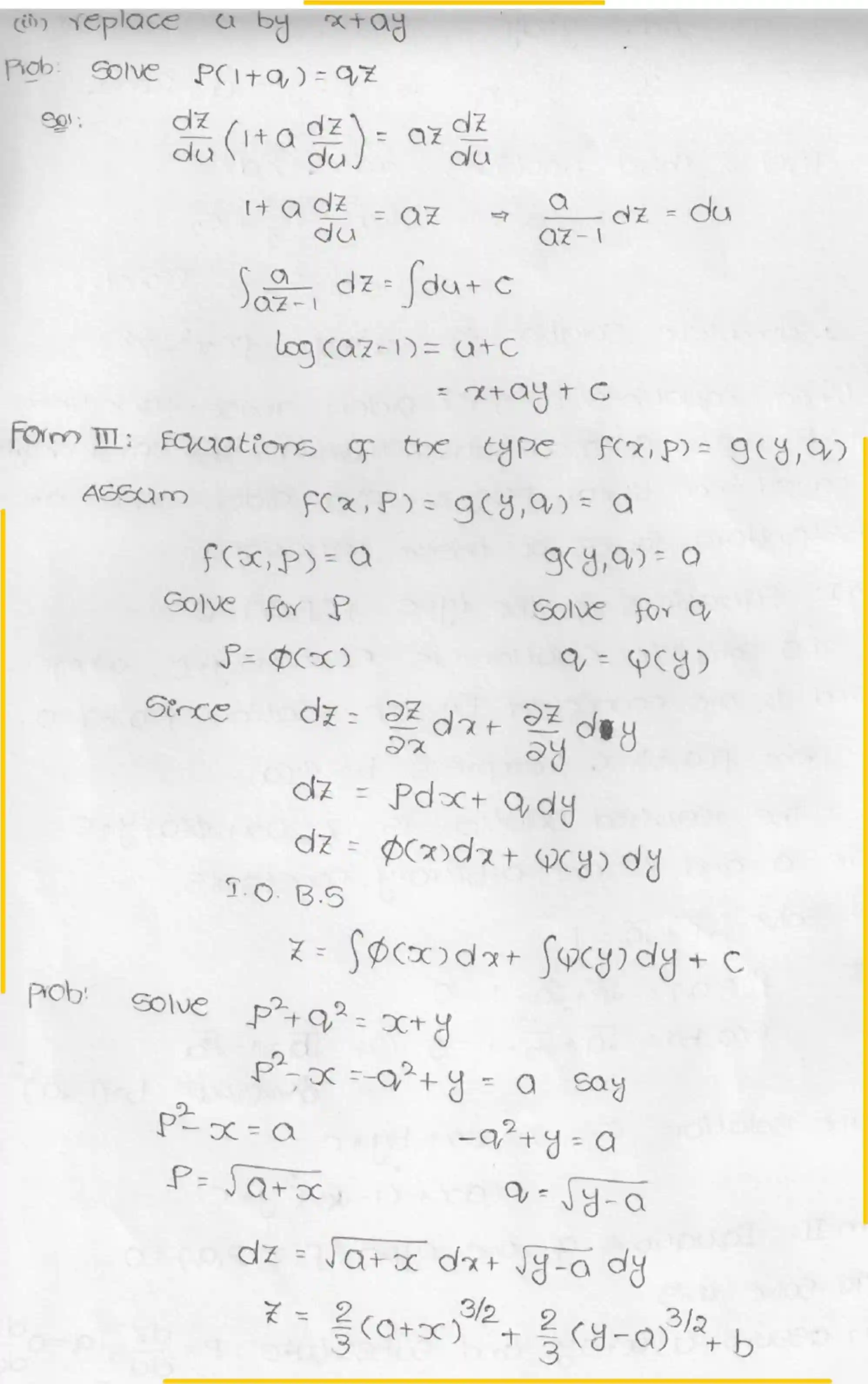 Page 4 of Partial Differential Equations